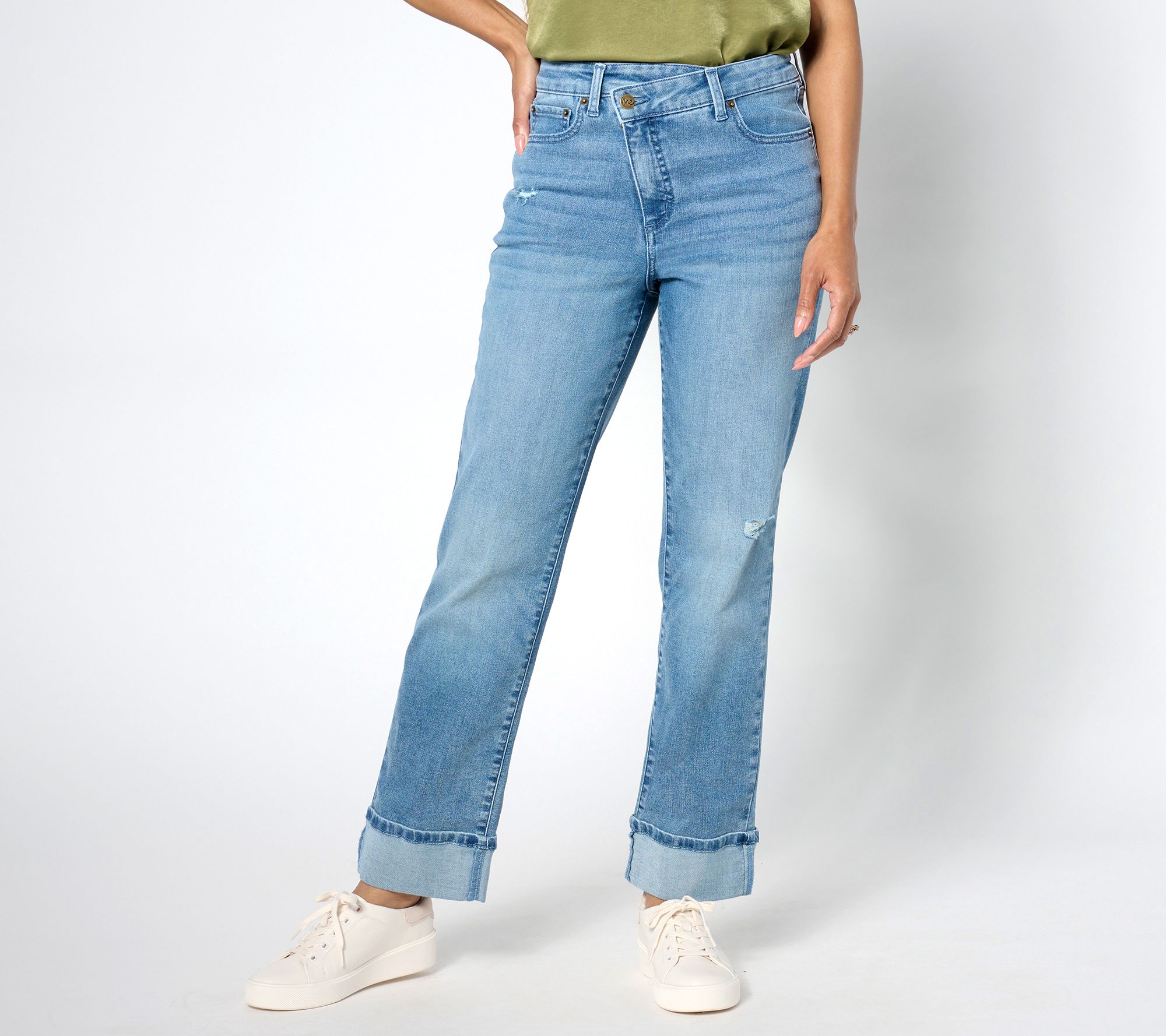 Me by Jennie Garth Petite Straight Leg Jean