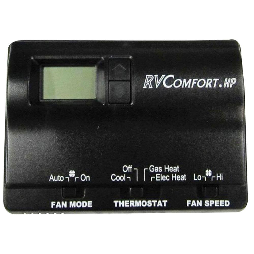 Coleman 8530-3381 12V Black Digital Wall Thermostat