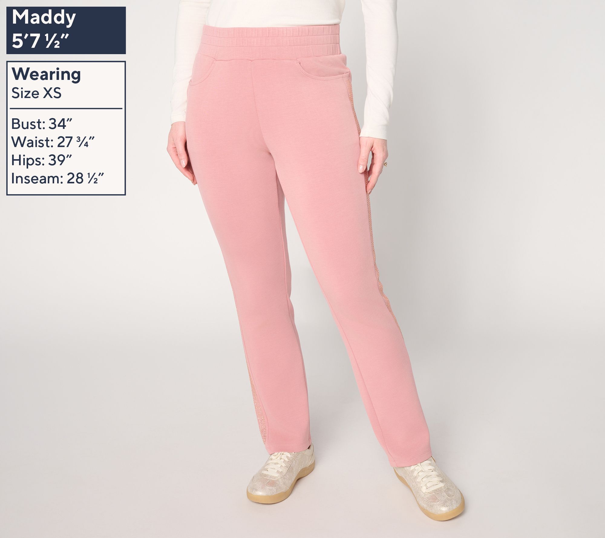 Belle by Kim Gravel Regular ScubaLuxe Sparkle Pants