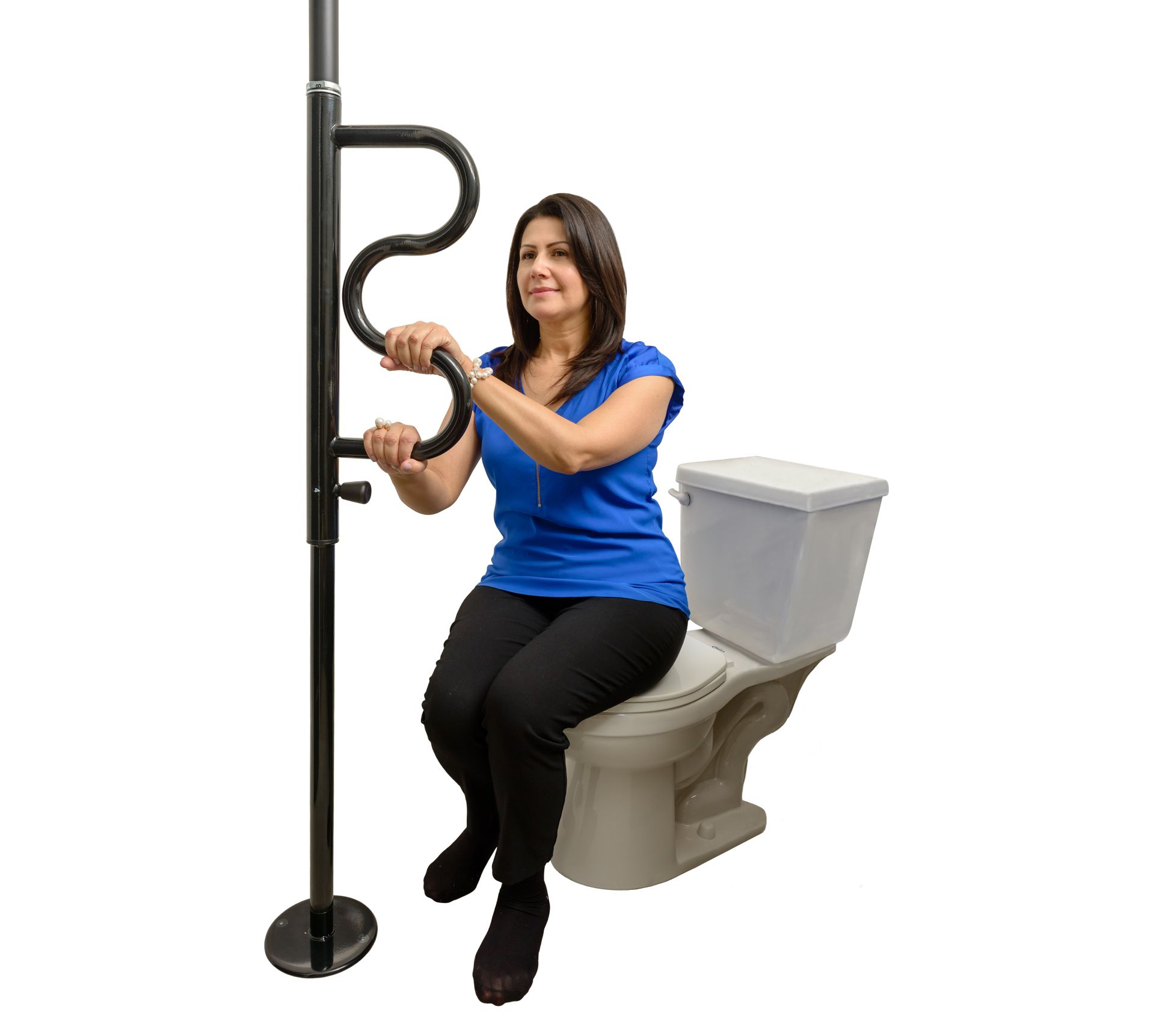 Stander Security Pole and Curve Grab