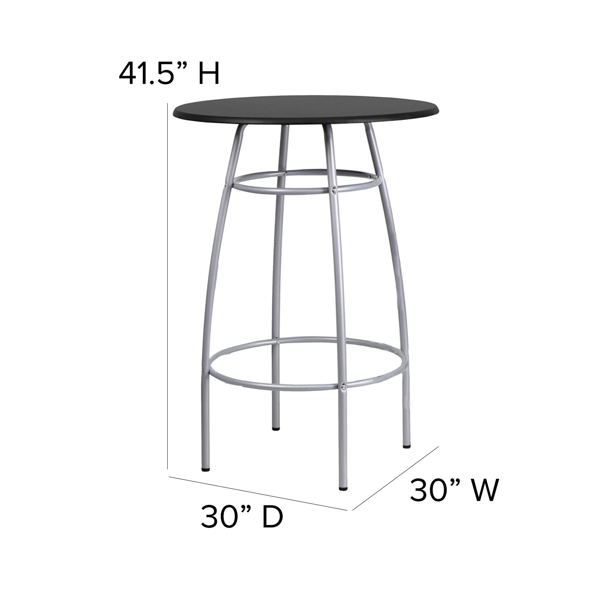 Bar Height Table and Stool Set - Flash Furniture