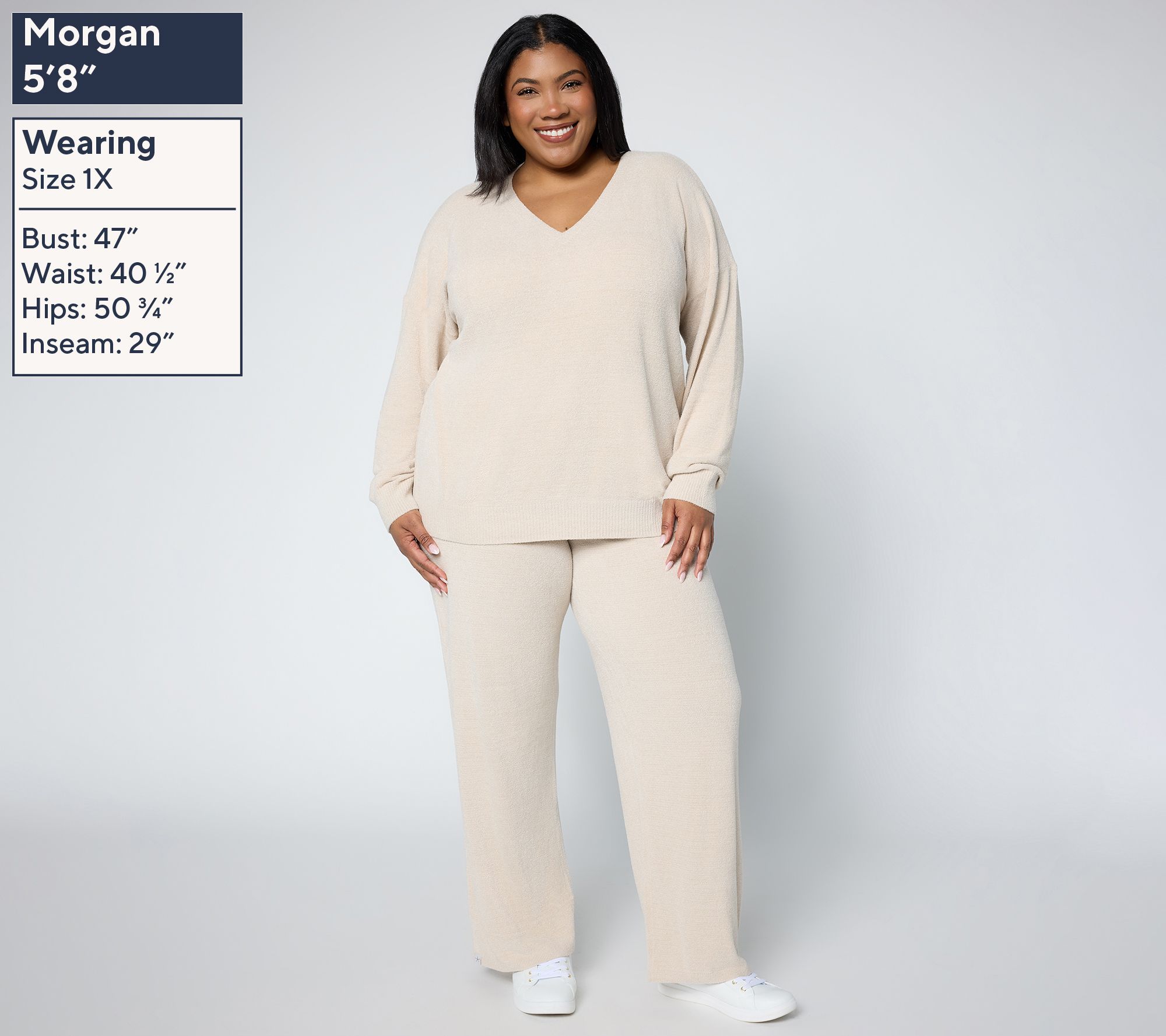 Barefoot Dreams Tall CozyChic Ultra Lite Pullover & Wide Leg Pant Set