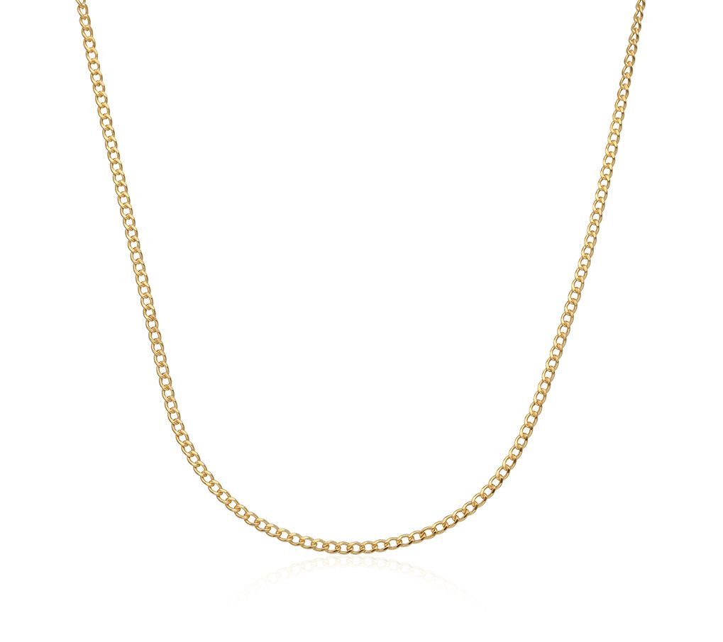 Adi Paz 14K Yellow Gold Curb Chain Necklace