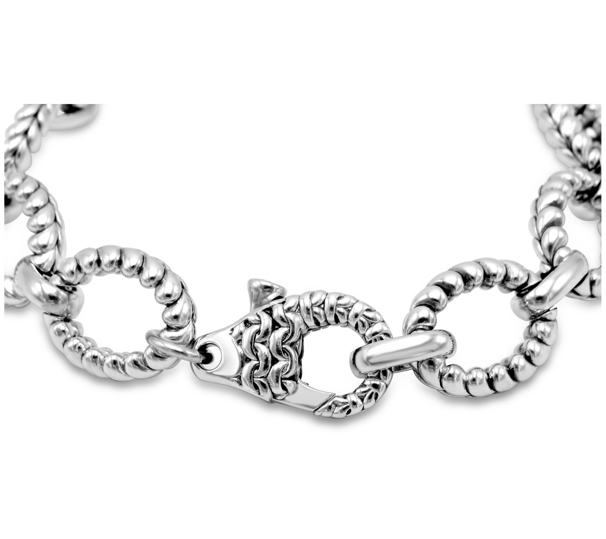 Tiffany Kay Sterling Silver Herringbone Link Bracelet