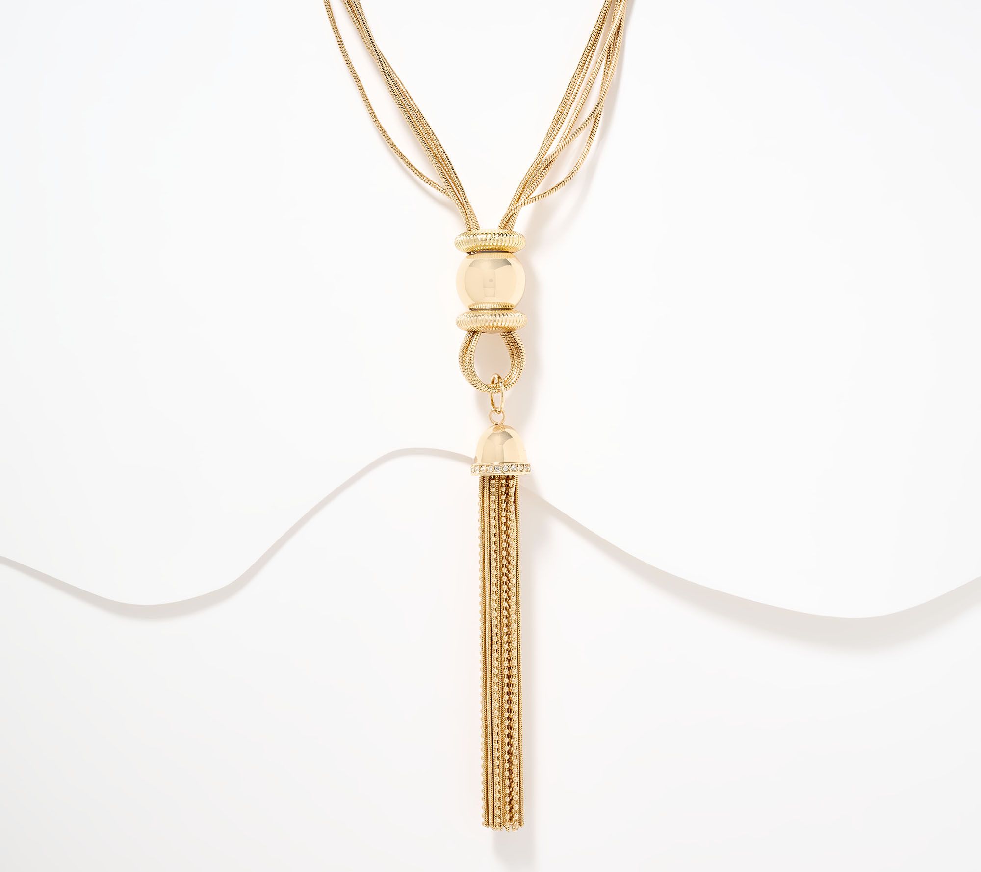 Joan Rivers Classic Polished Tassel Necklace