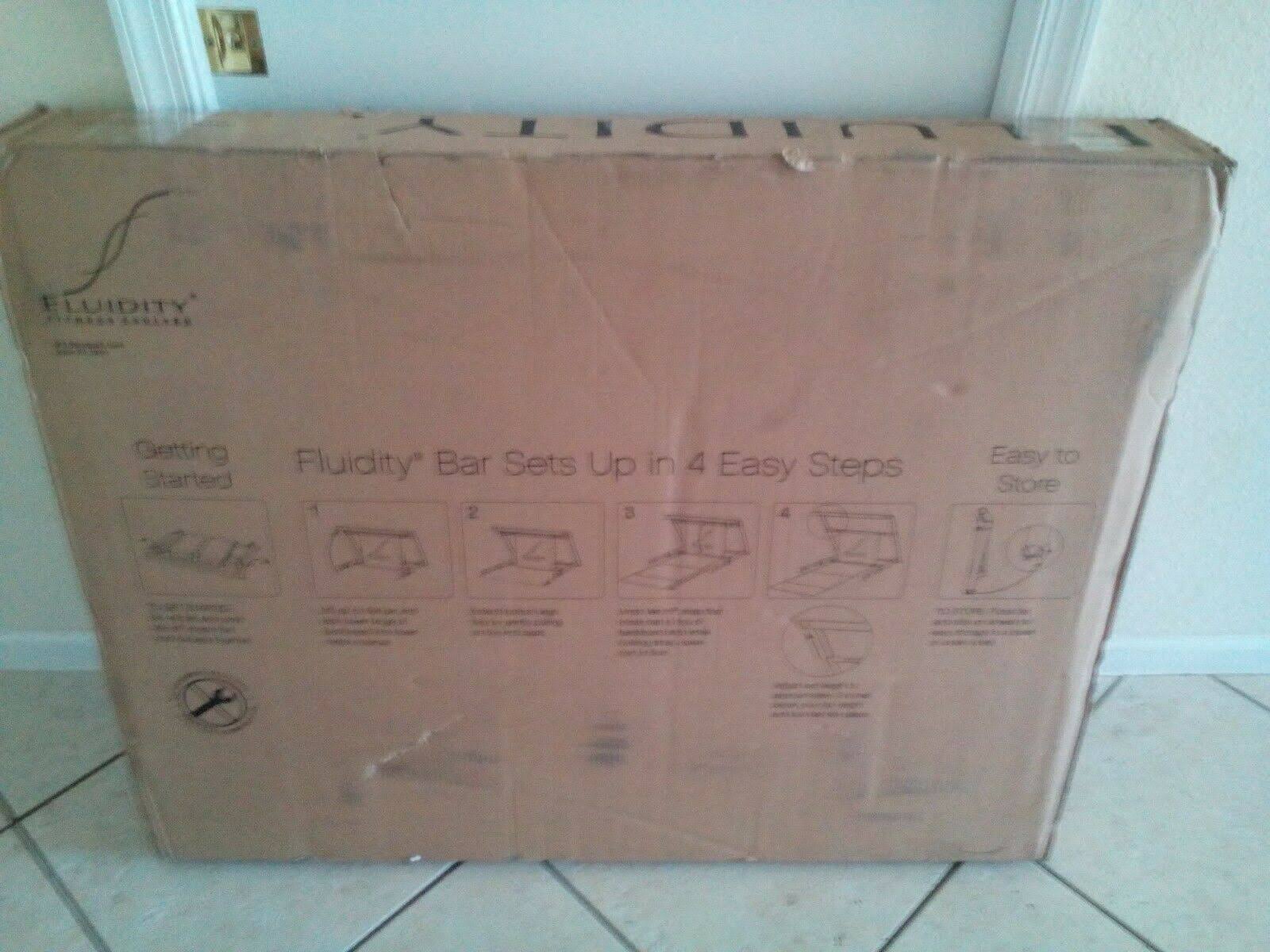 Fluidity Bar Fitness Evolved Dance Pilates Exercise Barre Brand New