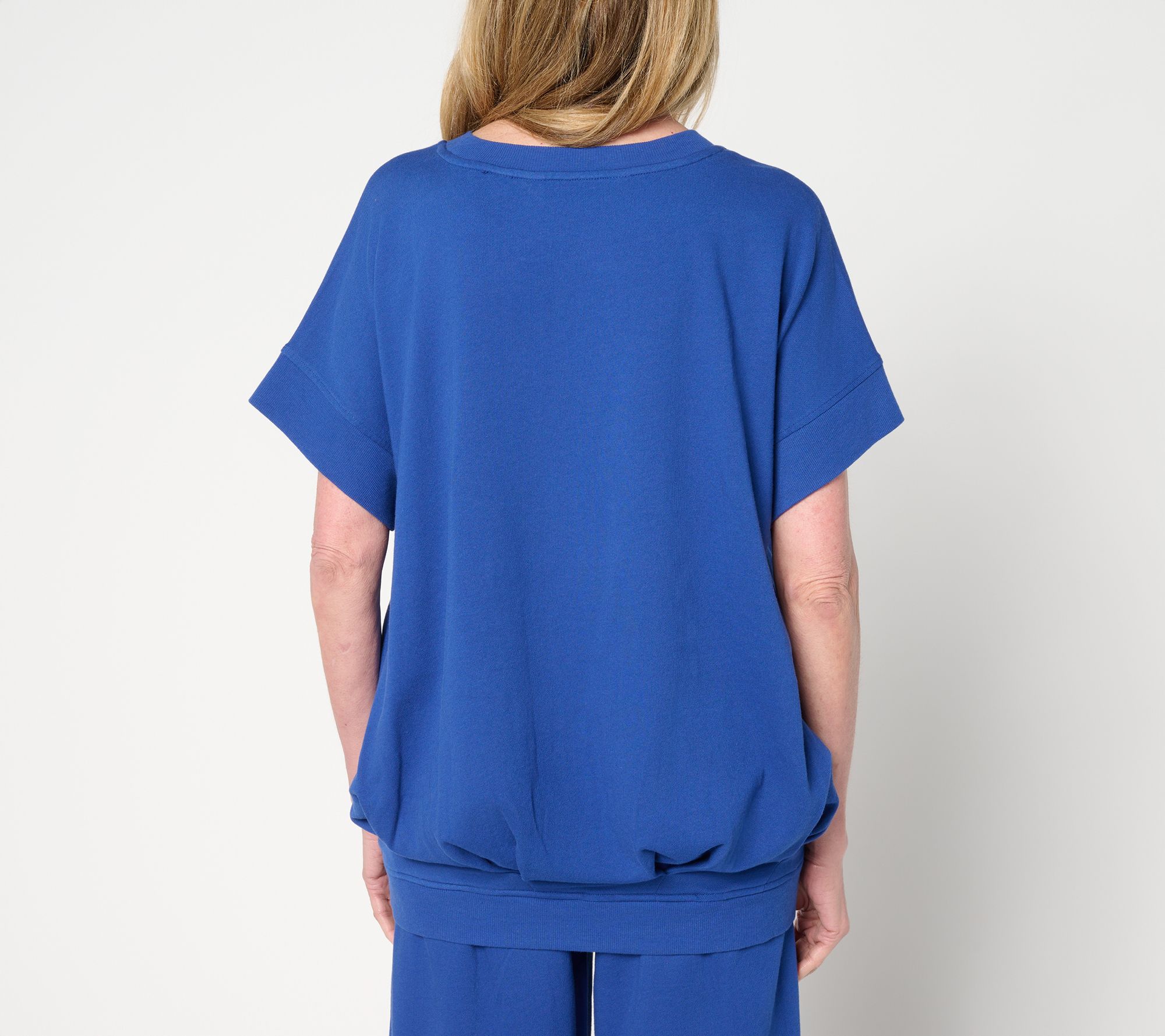 Carla Rockmore Collection The Modern Short Sleeve Sweatshirt