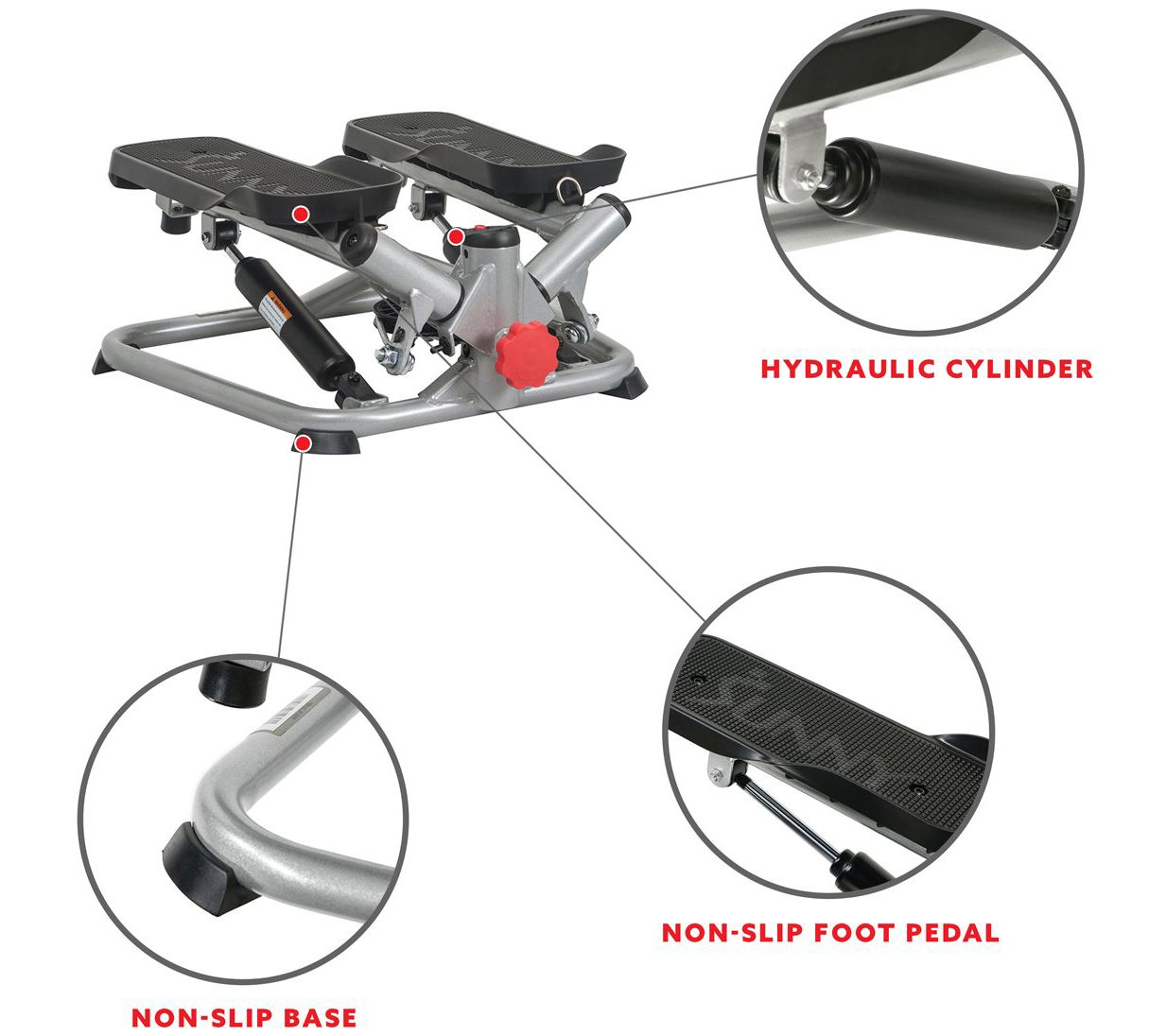 Sunny Health & Fitness Total Body Advanced Steper