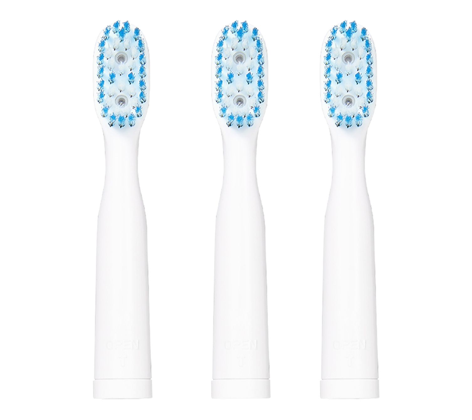 Smileactives Vibrite BLUE Set of 3 ReplacementBrush Heads
