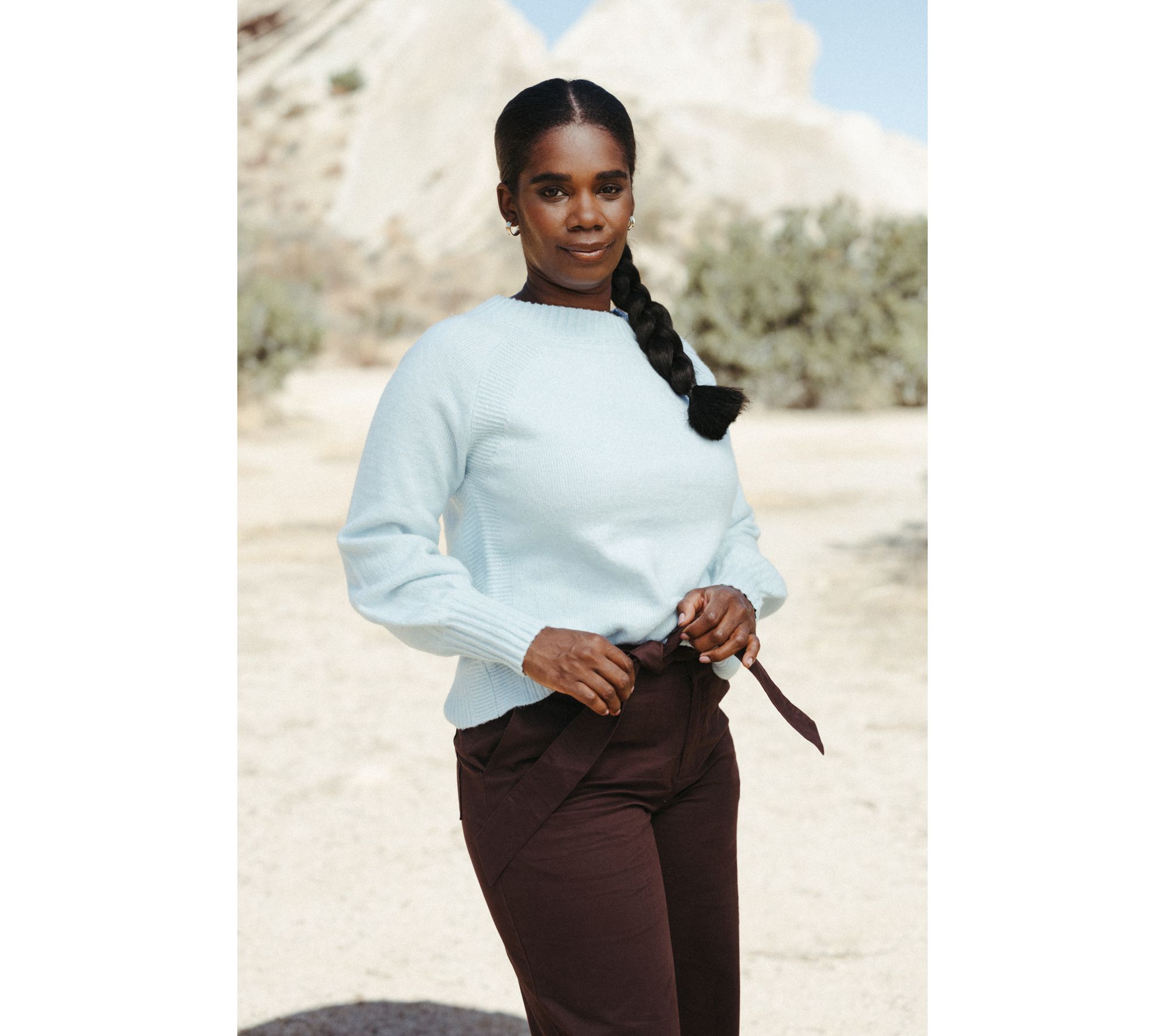Me by Jennie Garth Bailey Boatneck Sweater with Raglan Detail