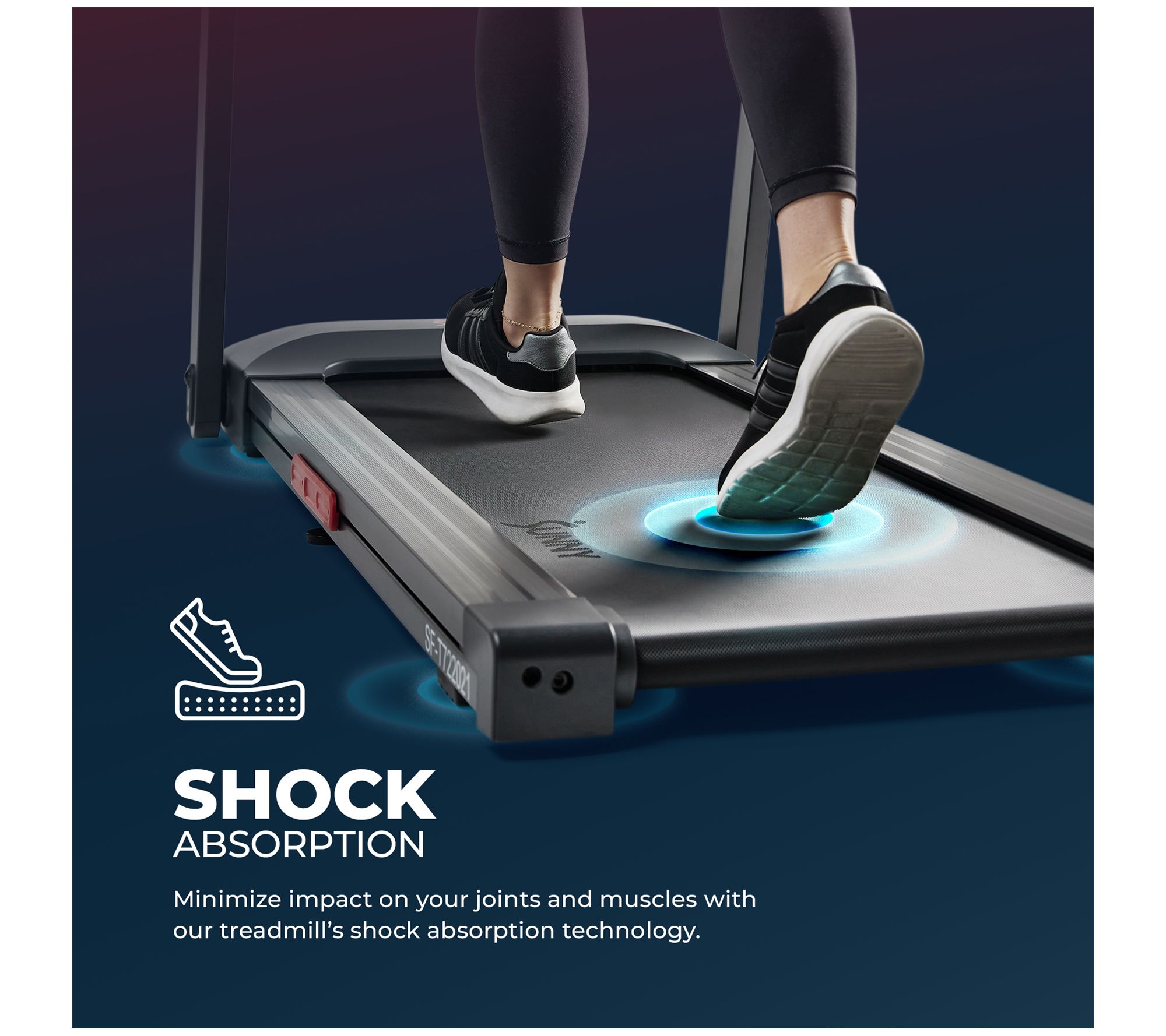 Sunny Health Fitness Interactive Smart Treadmill