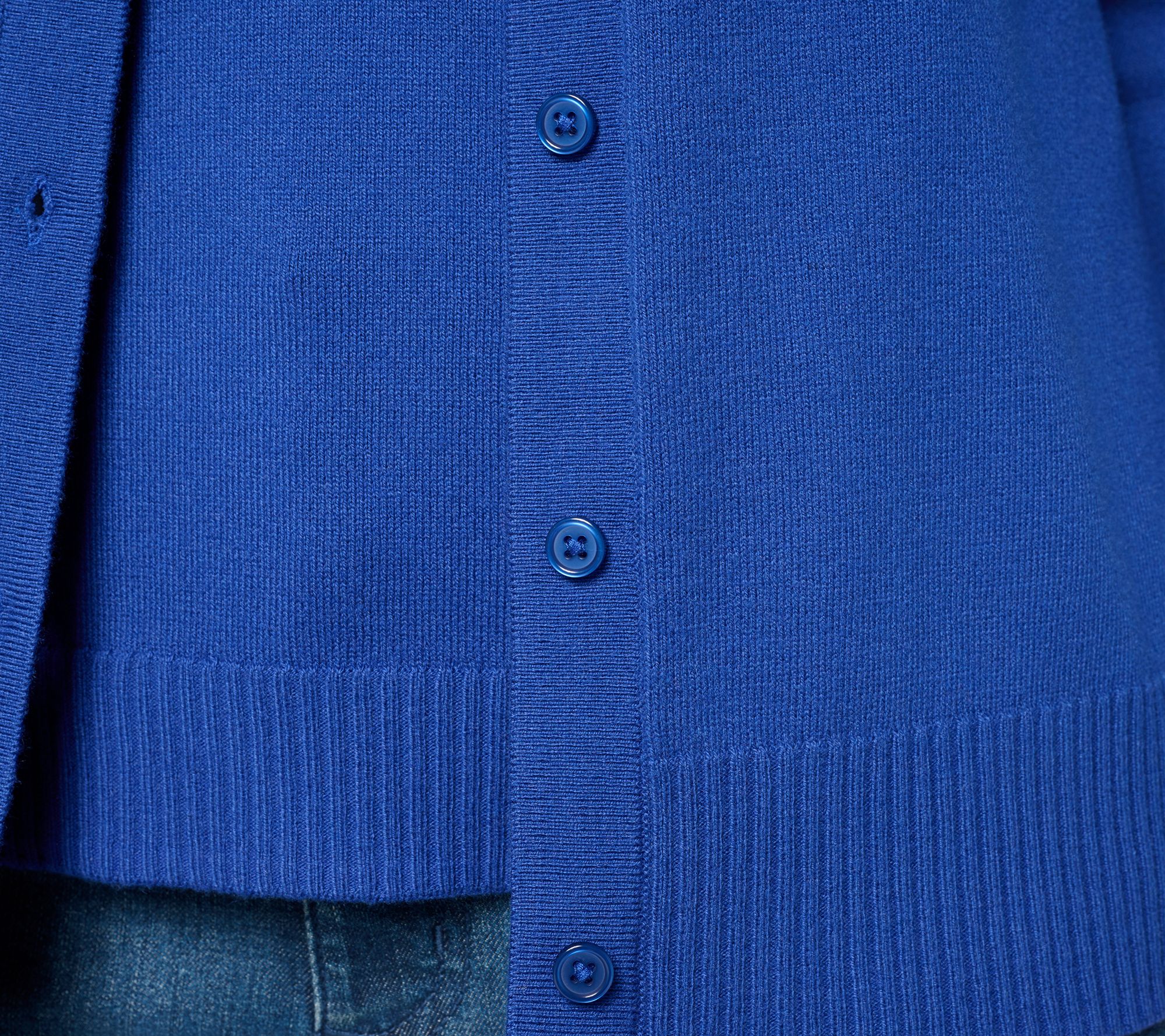 Denim & Co. Essentials Cardigan/Tank Sweater Twin Set