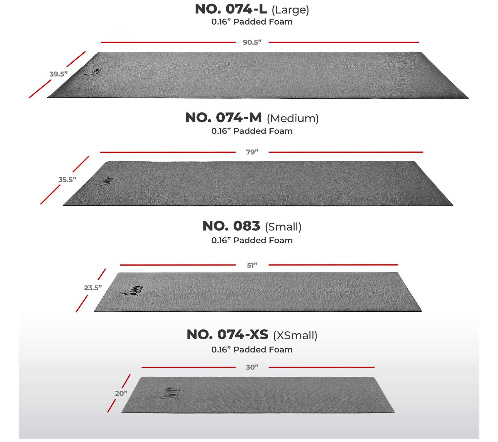 Sunny Fitness Equipment Mat - Extra Small