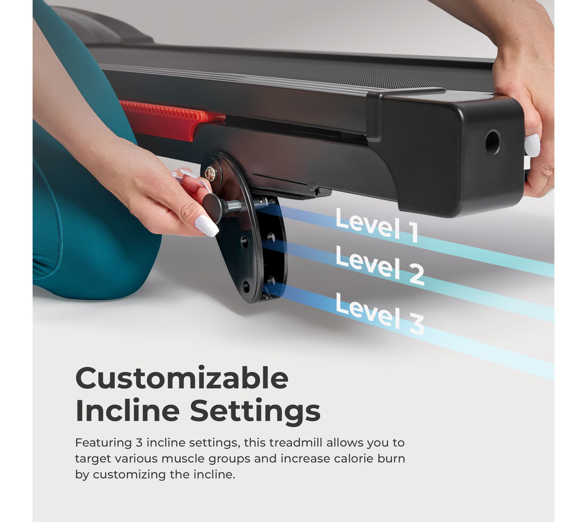 Sunny Manual Incline SMART Treadmill