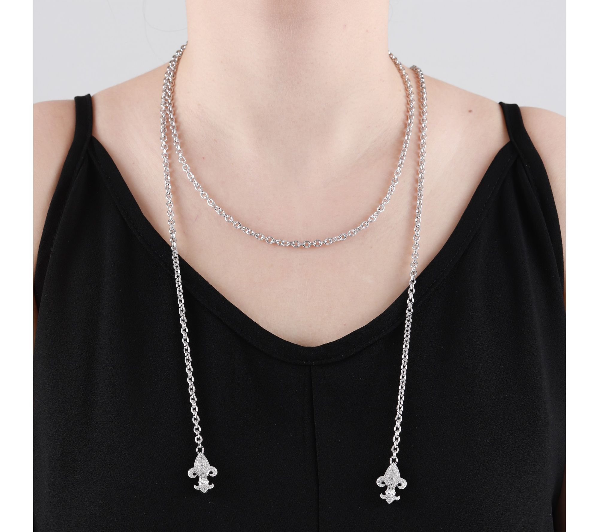 Margo Manhattan Sterling White Topaz Fleury 48