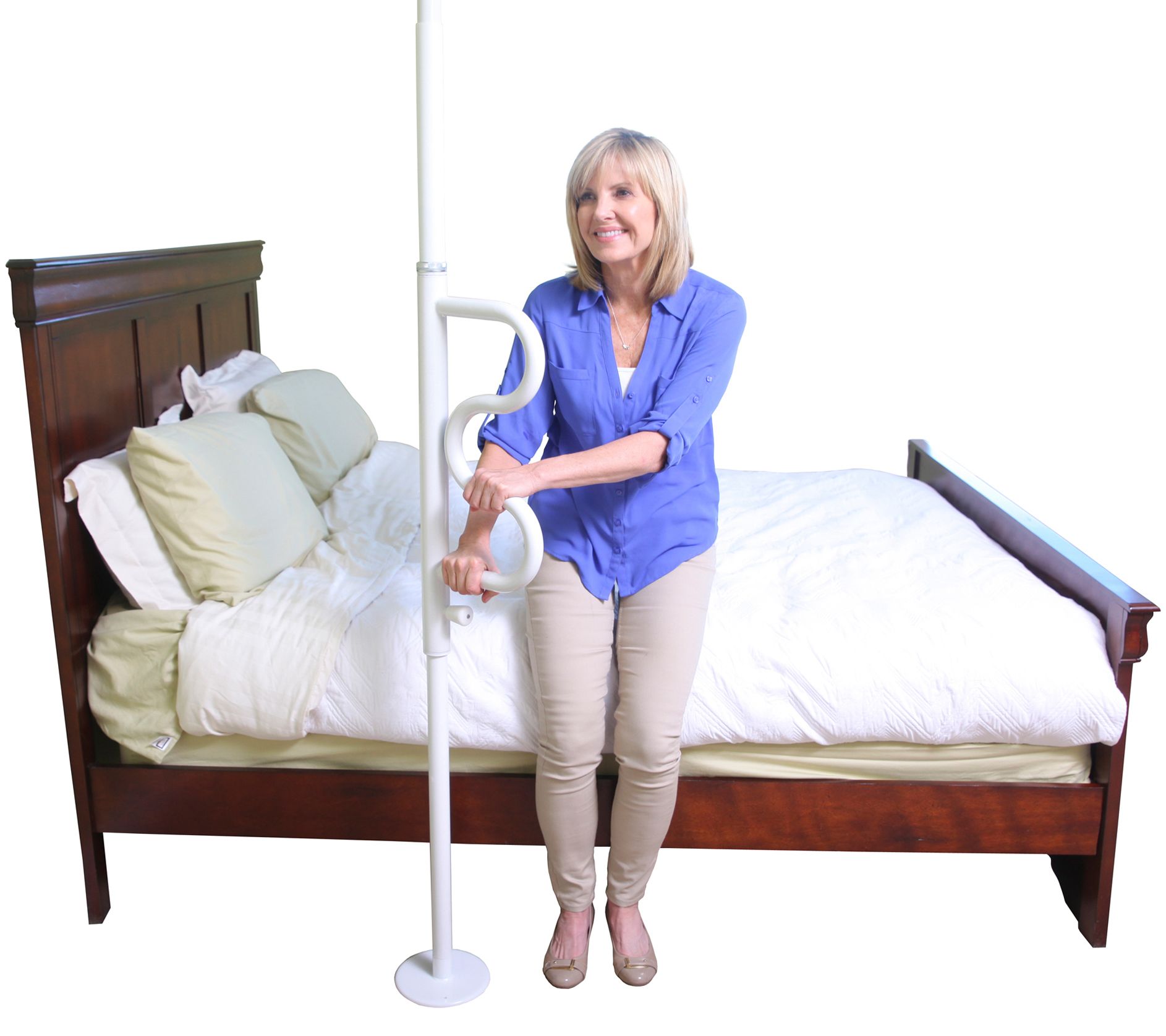 Stander Security Pole and Curve Grab