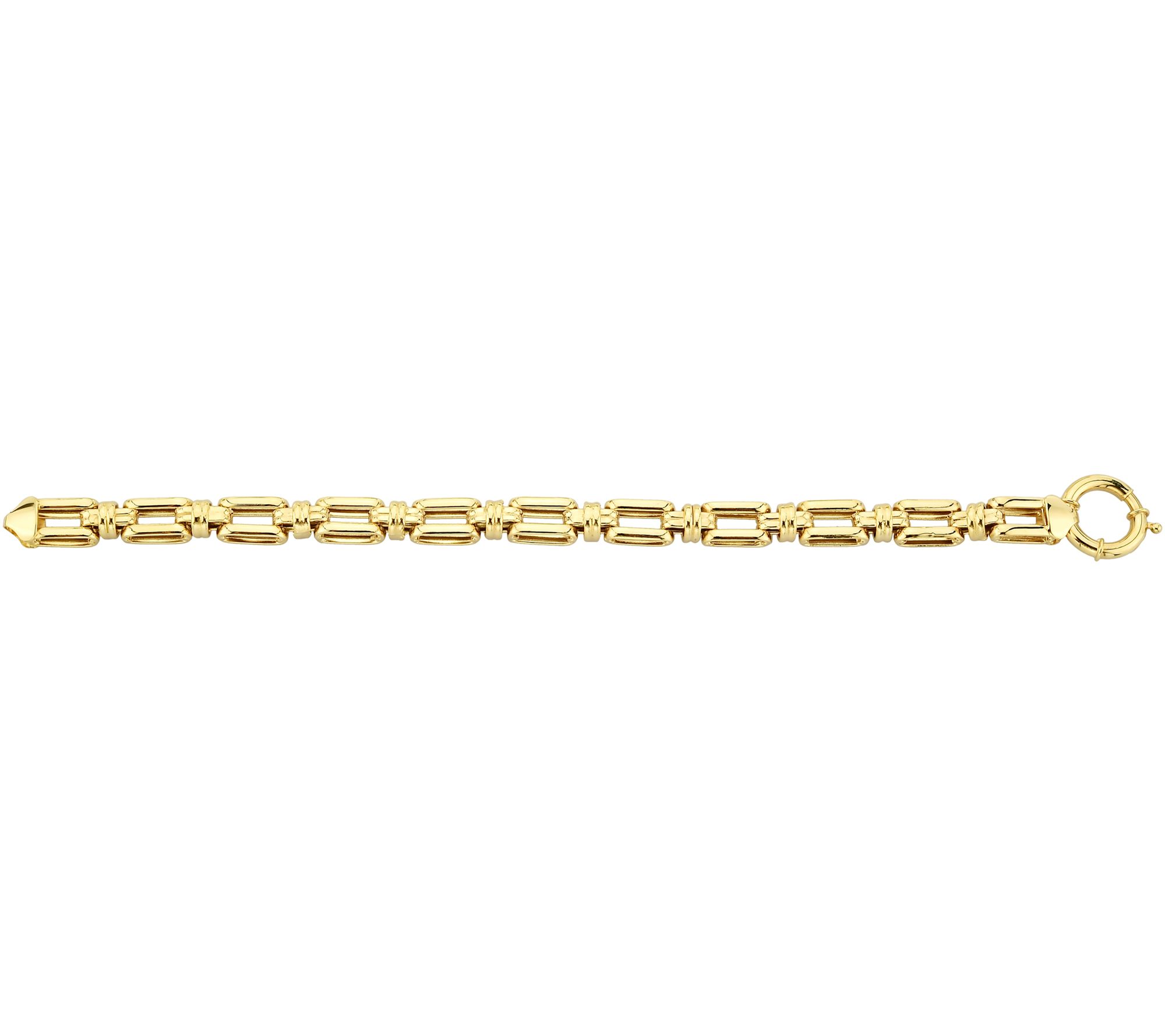 Adorna 14K Gold Panther Chain Link Bracelet