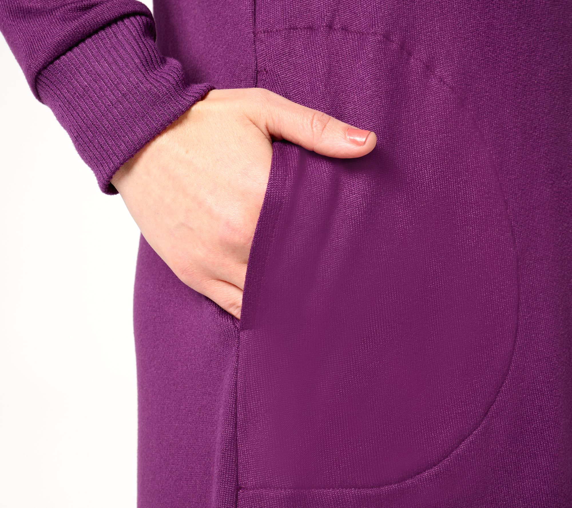 Stan Herman Double Brushed Sweater Knit 2-Pack of Lounge Dresses