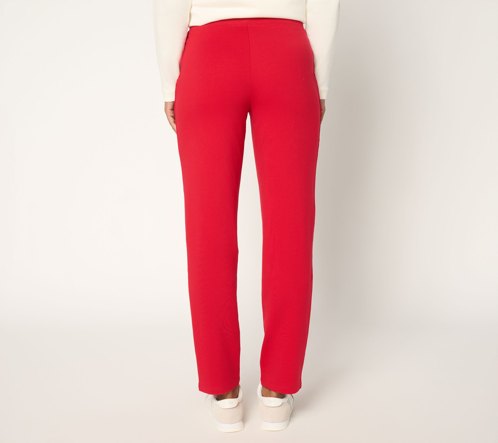 Denim & Co. Regular EasyWear French Terry Pant