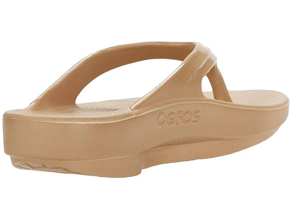 OOFOS Womens OOlala Sandal Taupe 10