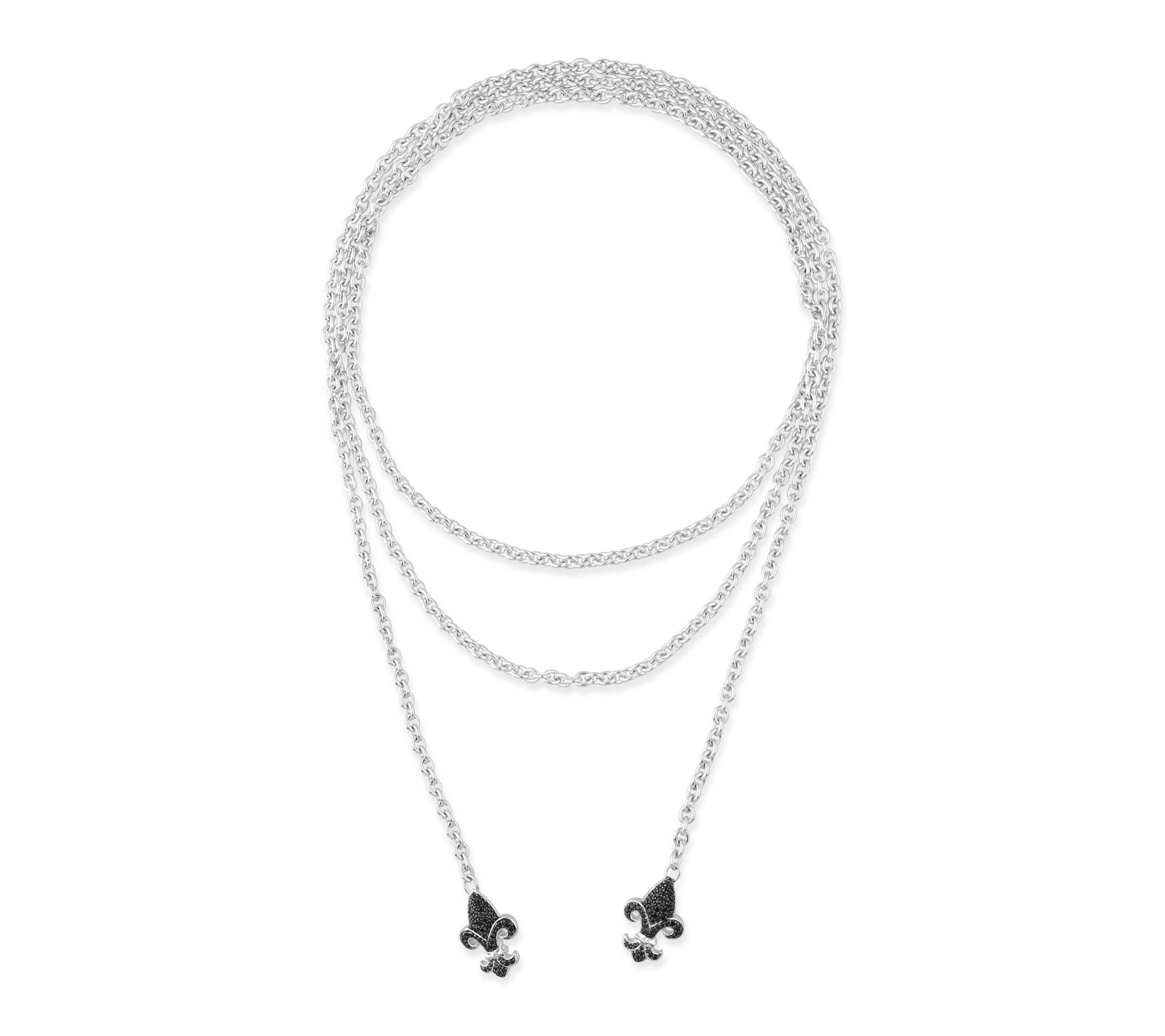 Margo Manhattan Sterling Black Spinel Fleury 48