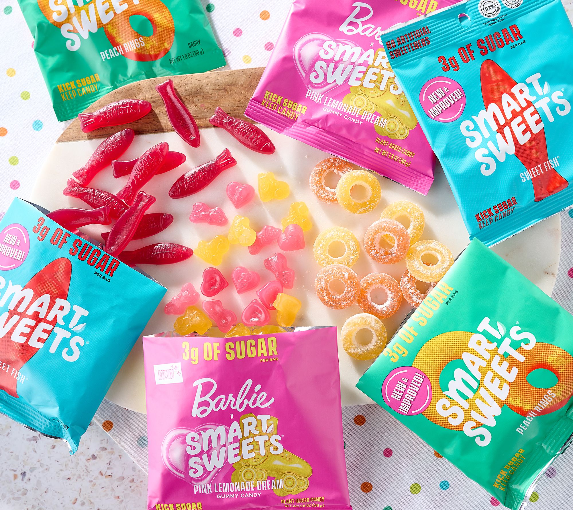 SmartSweets (12) Count Bags Gummy Candy Assortment