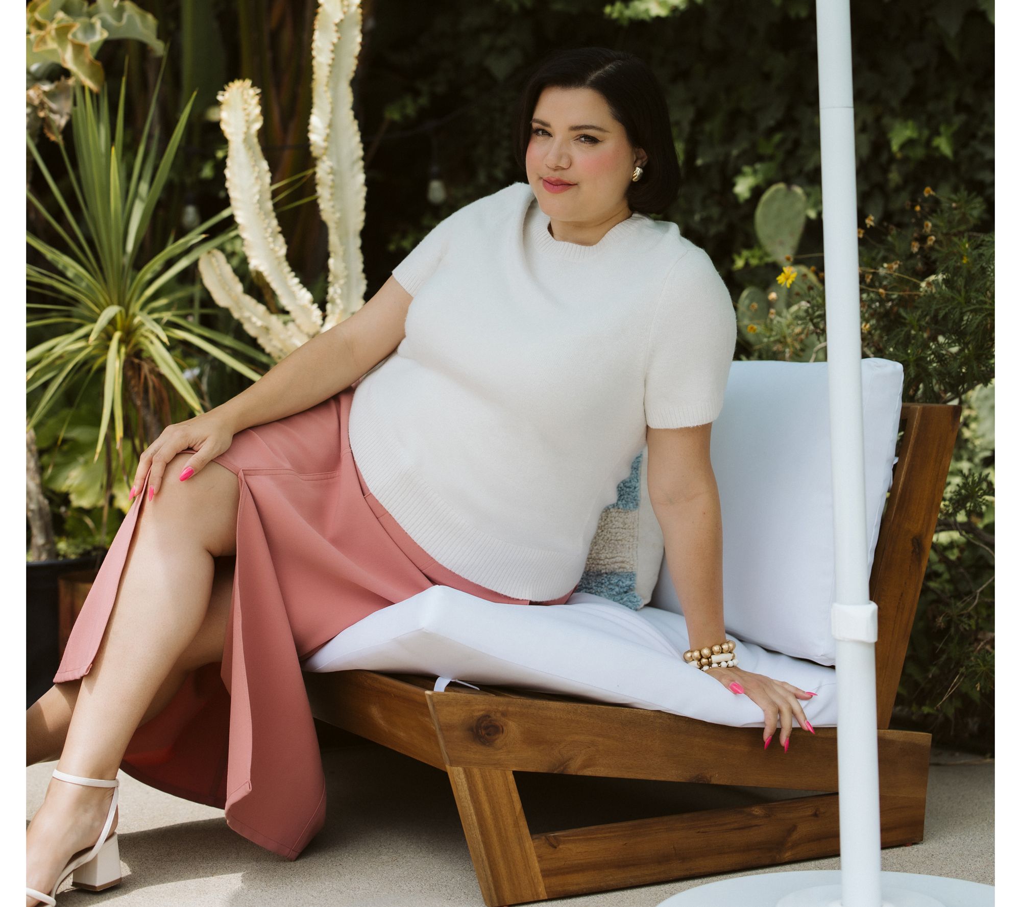 Me by Jennie Garth Palm Sweater Tee