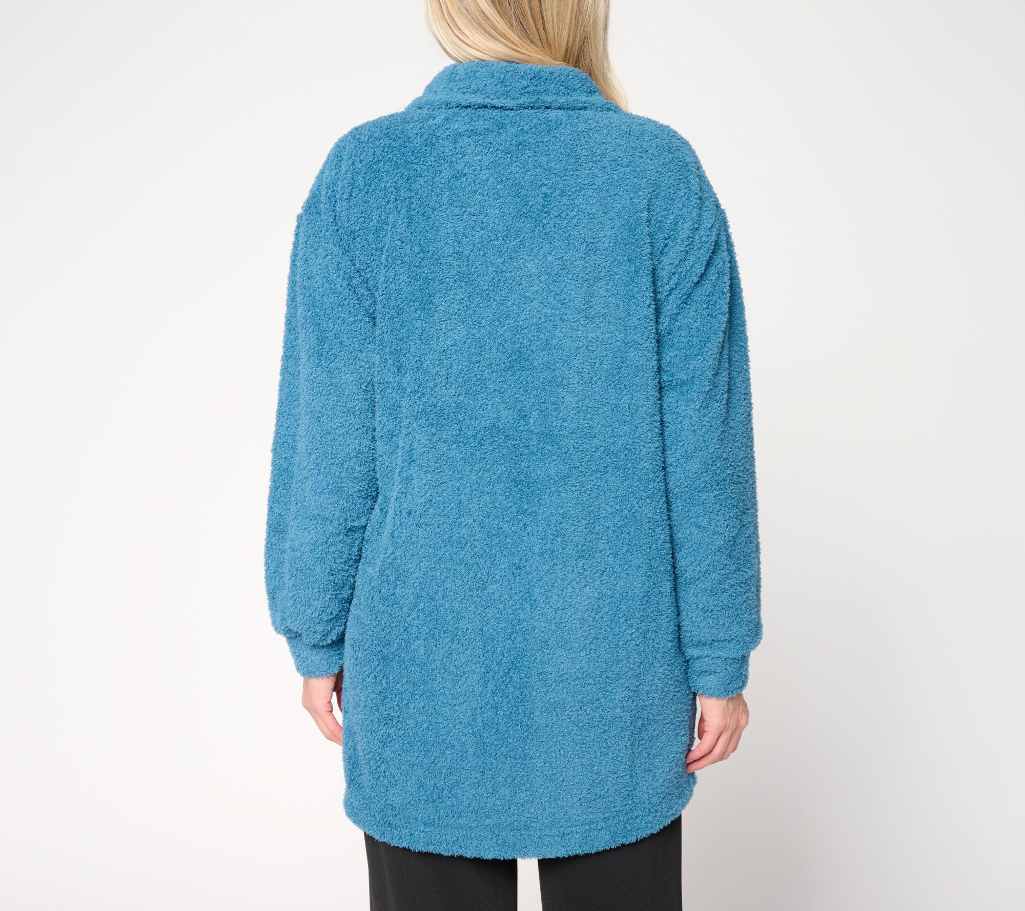 Stan Herman Pebble Fleece Cardigan Lounger