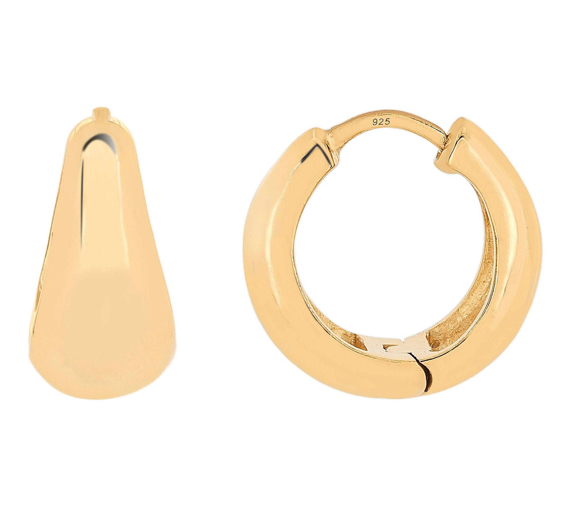 14K Gold Plated Mini Hoop Earrings