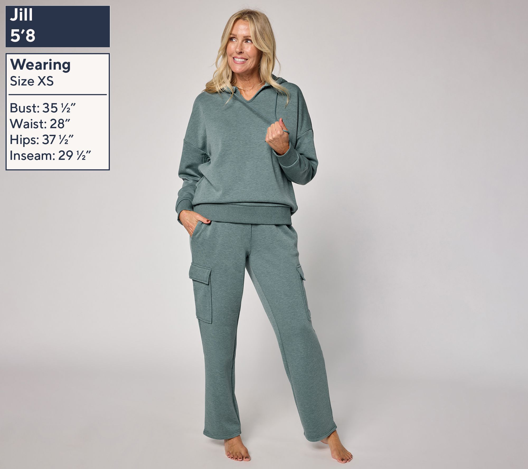 Berkshire Homewear Regular Plush Jersey Cargo Lounge Set