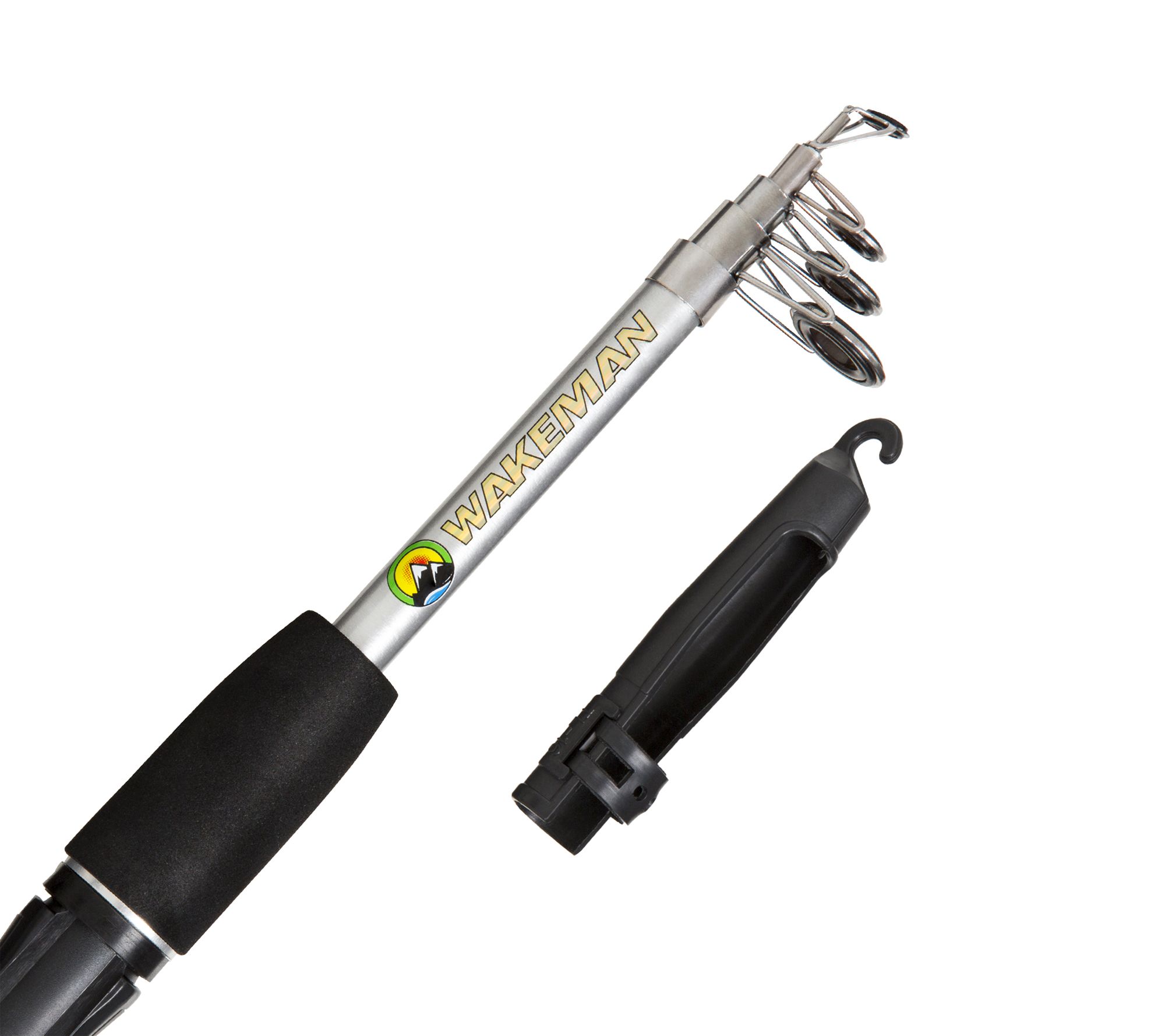 Wakeman Fishing Rod &Reel Combo Spinning Reel Telescopic Pole