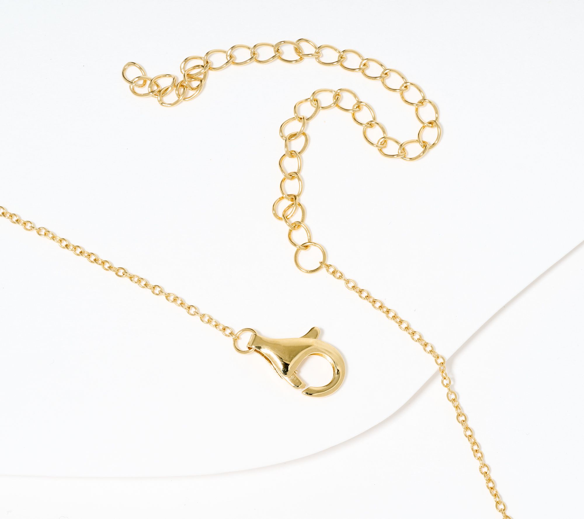 Diamonique x Jennifer Miller Boxed Pave Heart Necklace, Sterl