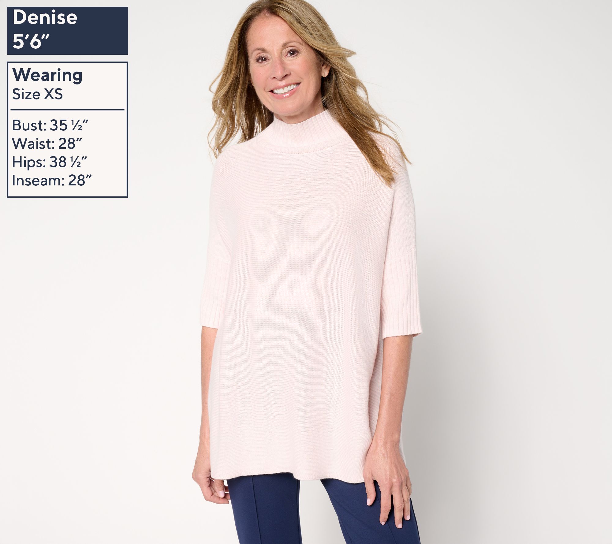 Joan Rivers Dolman Sleeve Turtleneck Sweater