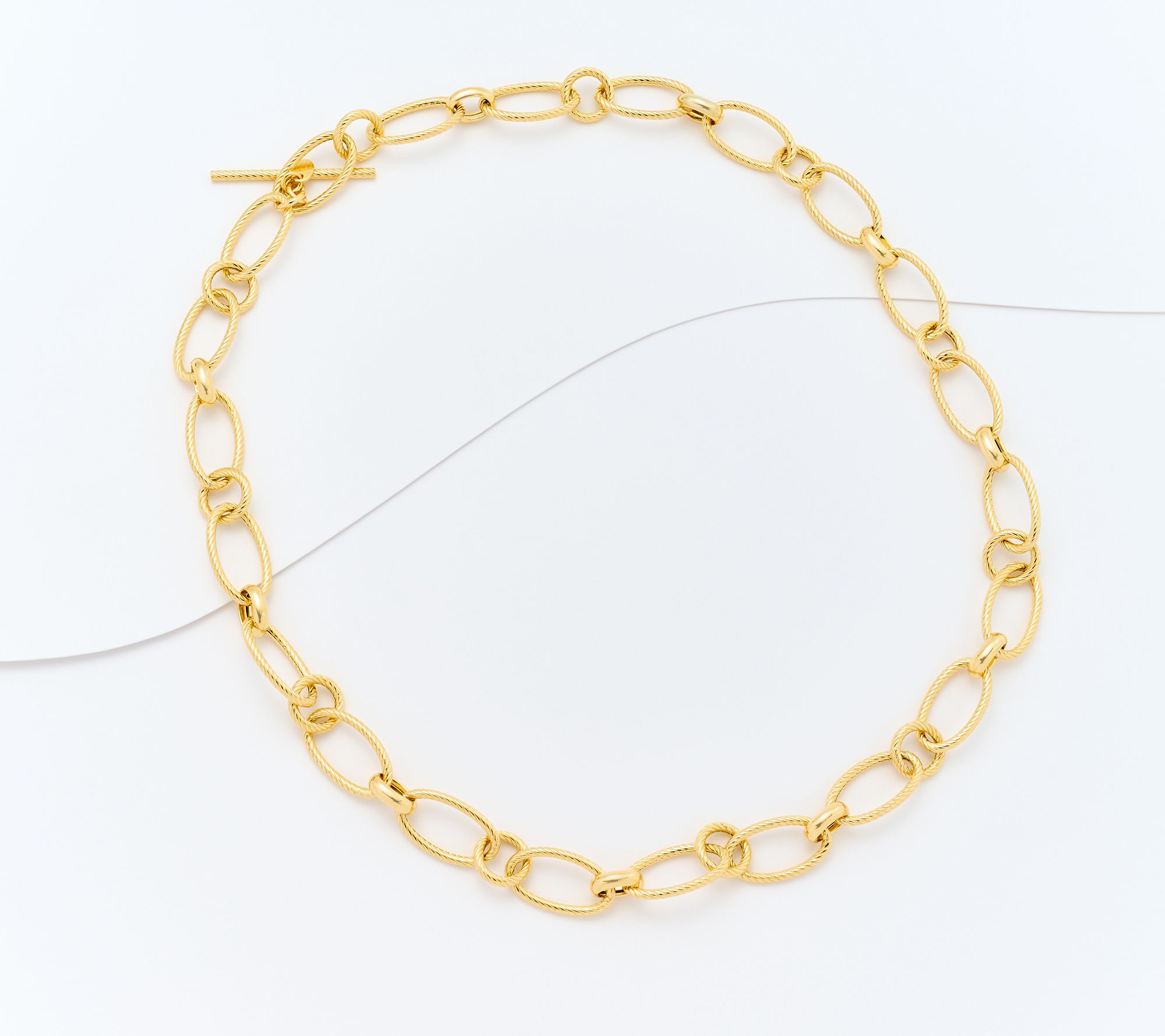 David Markstein Sterling Silver Oval Link 20