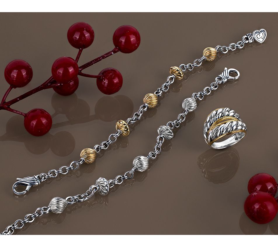 Christian James by Scott Grimes Sterling MixedBead Bracelet