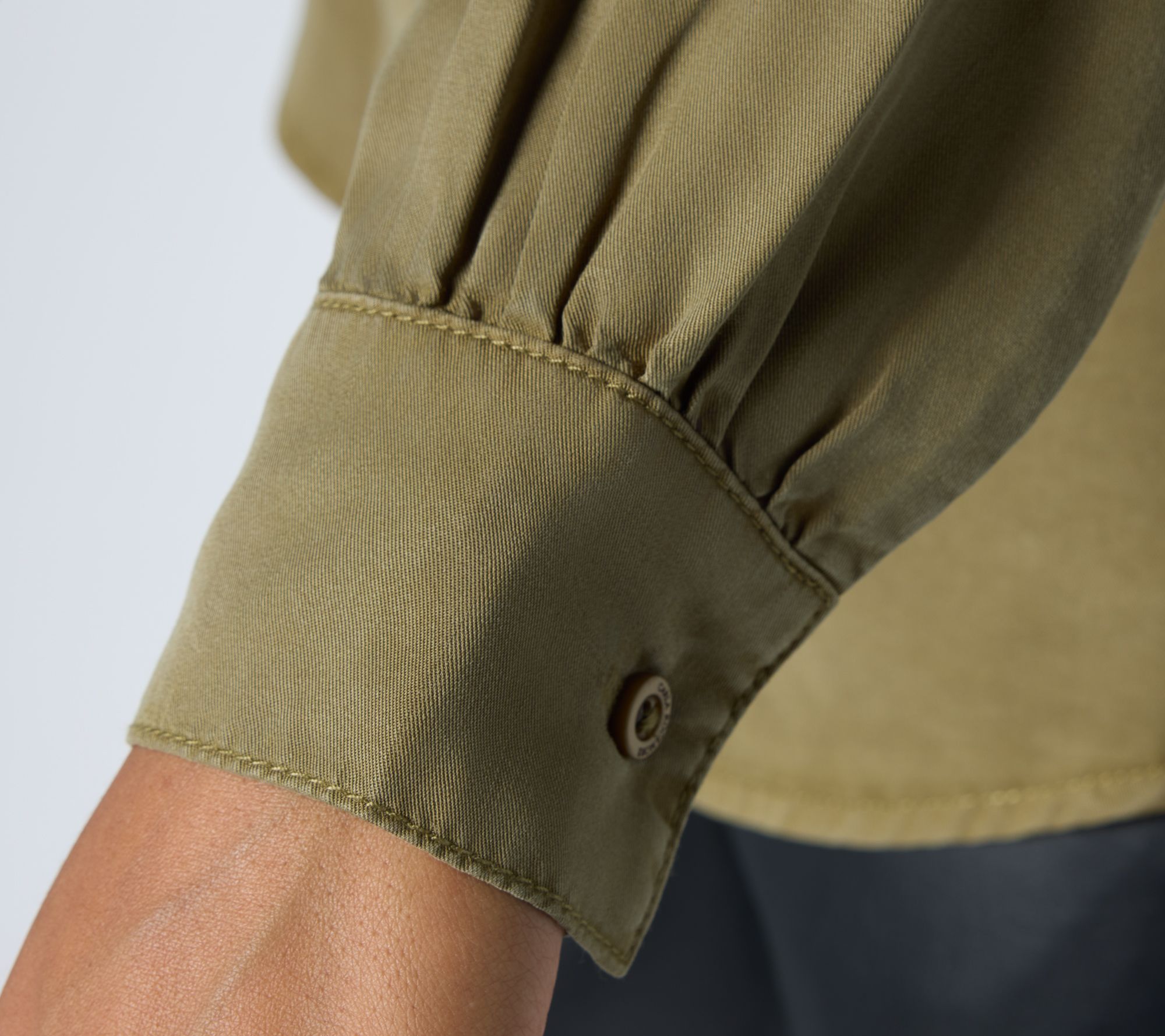 Carla Rockmore Collection Chambray Bow Blouse