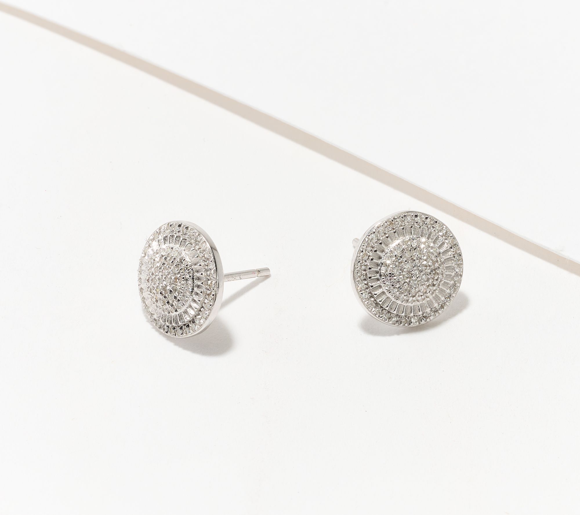 Affinity Diamonds 0.33 cttw Boxed Stud & Necklace Set, Sterling