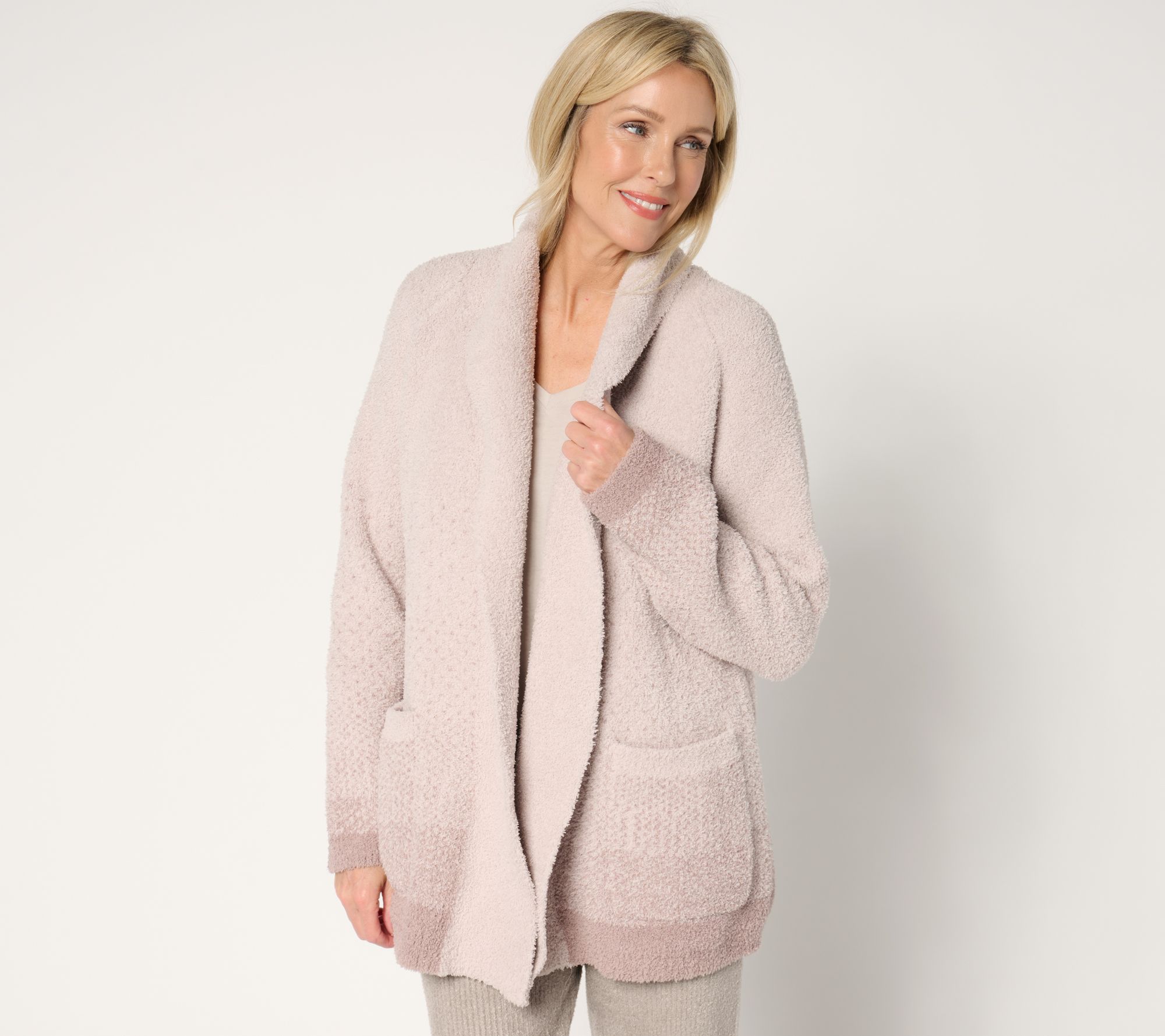 Barefoot Dreams CozyChic Confetti Shawl Cardi