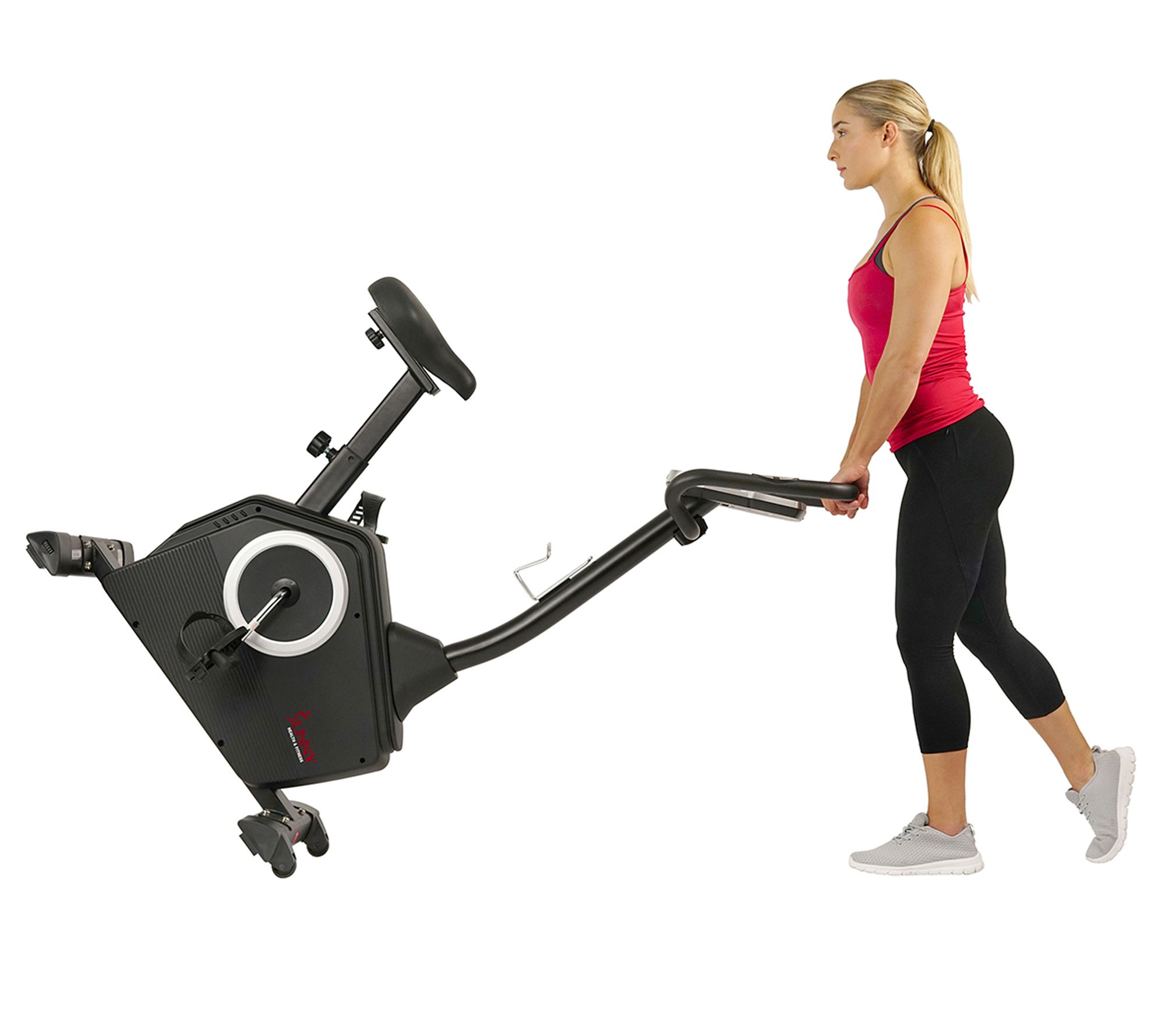 Sunny Health & Fitness Programmable Upright Bike