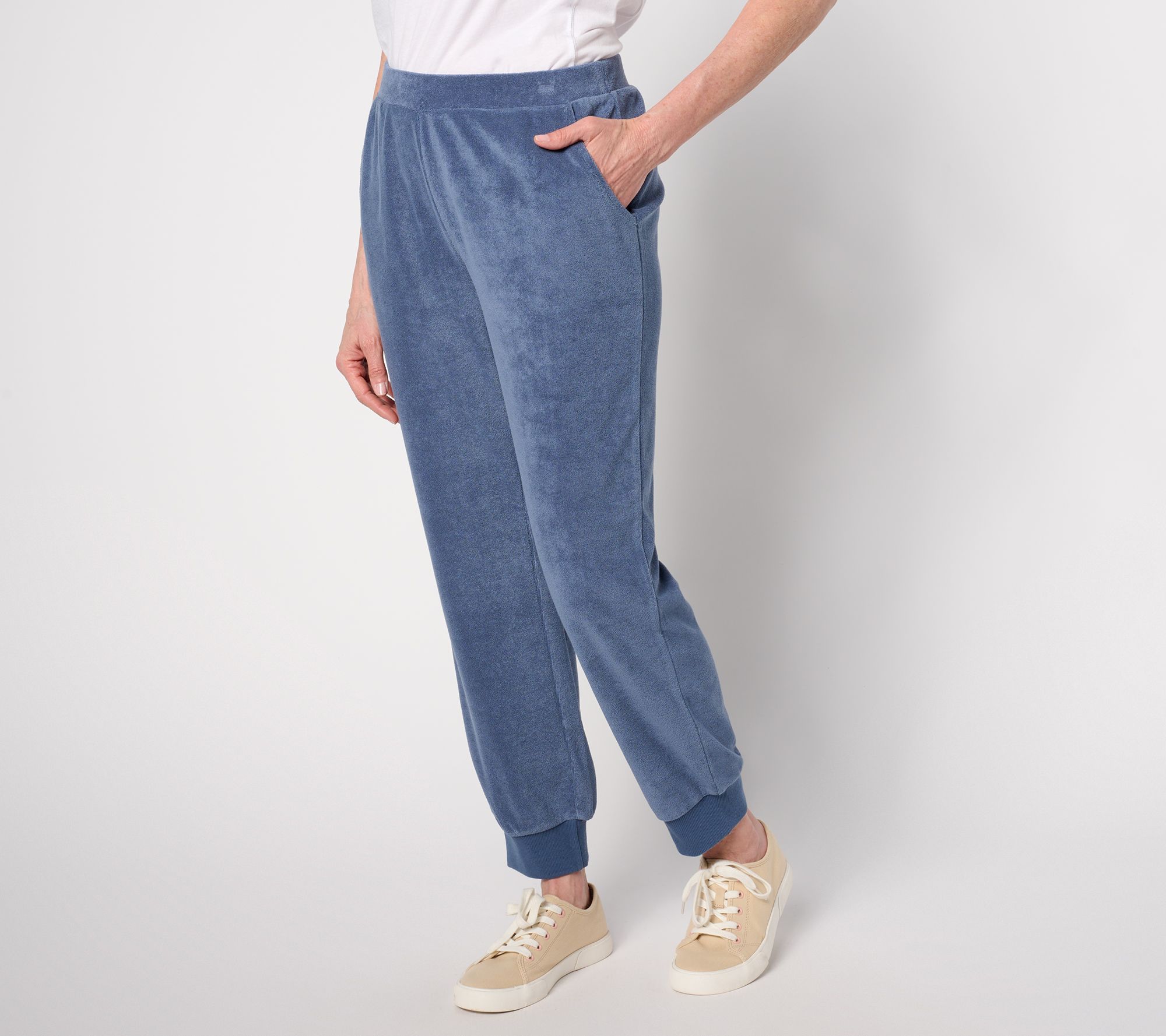 Martha Stewart Signature Regular Knit Jogger Ankle Pants
