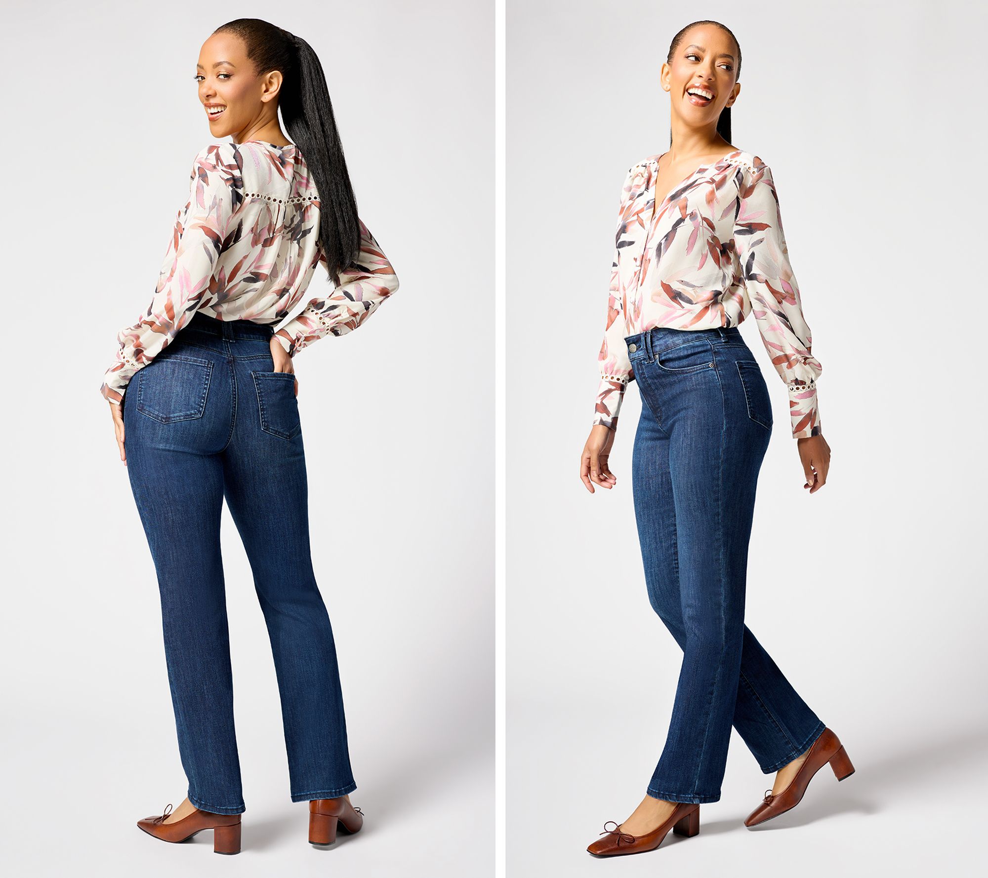 NYDJ Marilyn Petite Straight Leg Jean with Cool Embrace