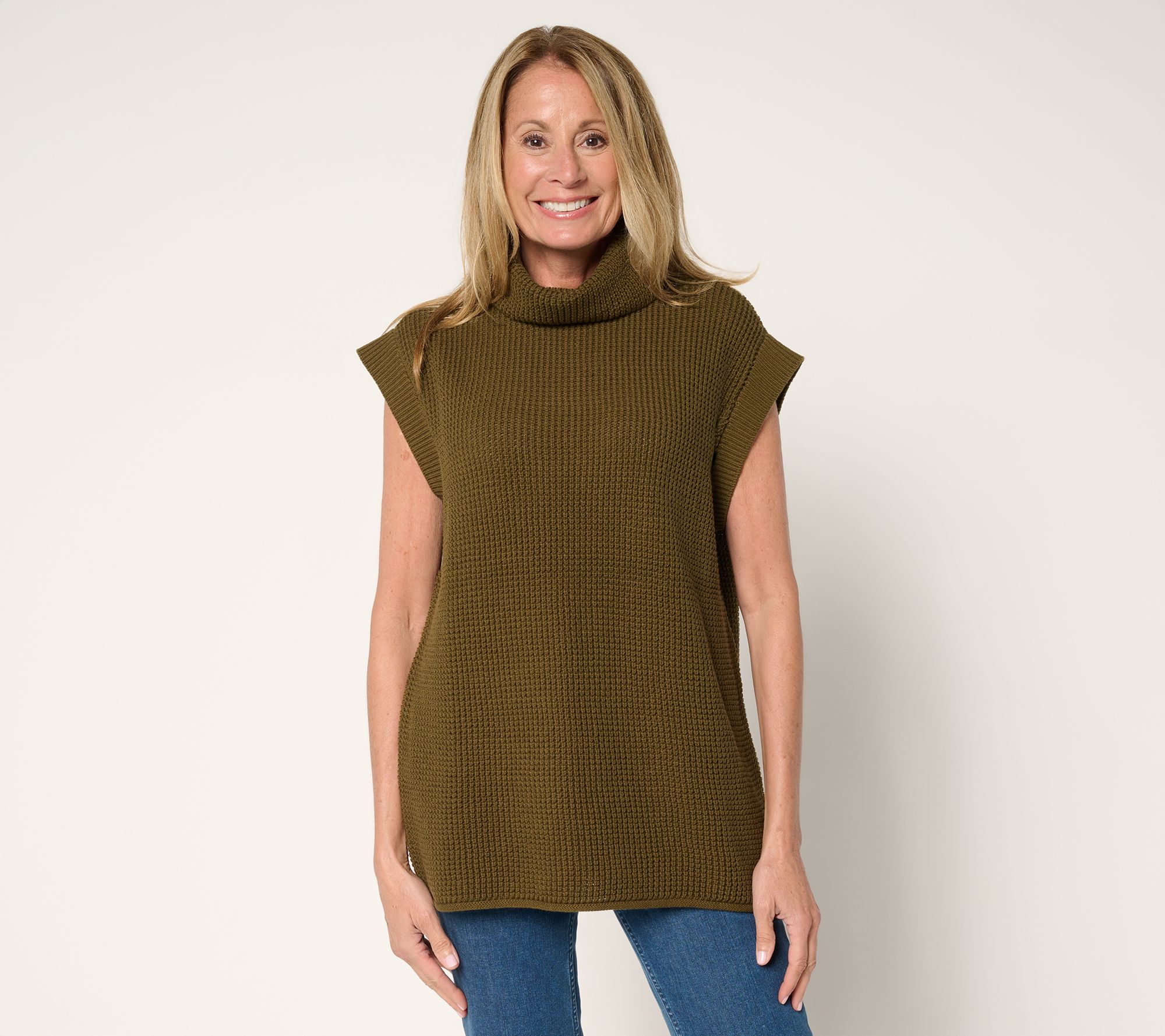Martha Stewart Signature Sleeveless Pullover Sweater