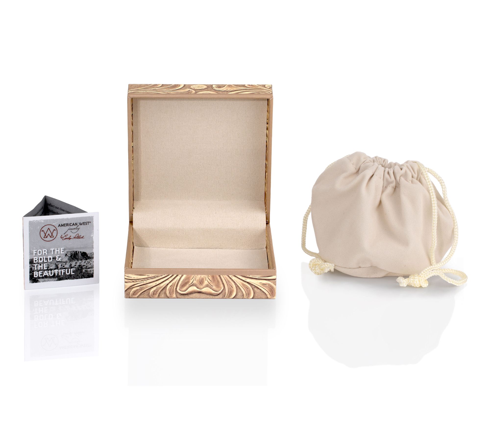 American West Sleeping Beauty Turquoise Leather Initial Coil Bracelet