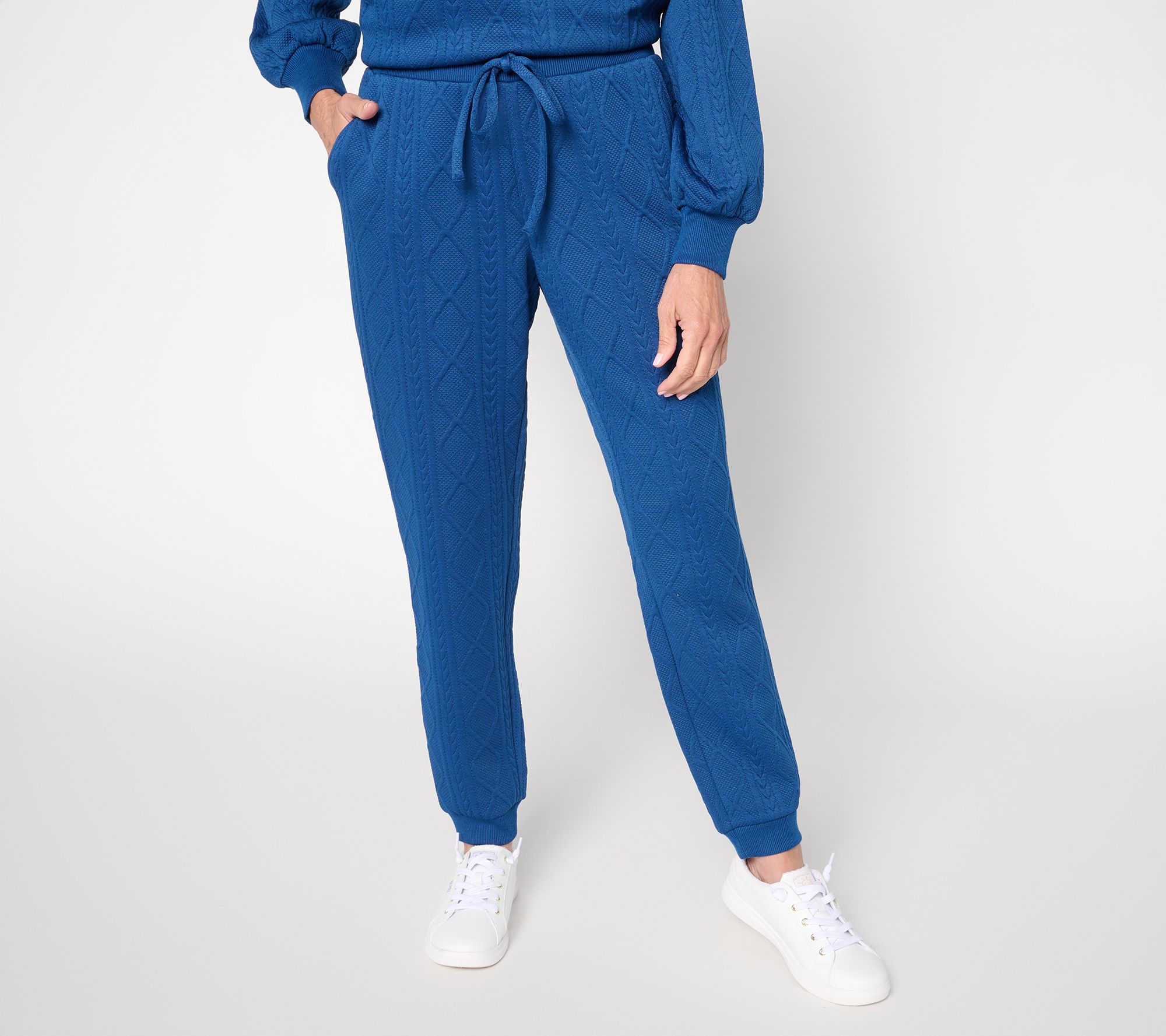 Belle by Kim Gravel Cable Chic Jogger