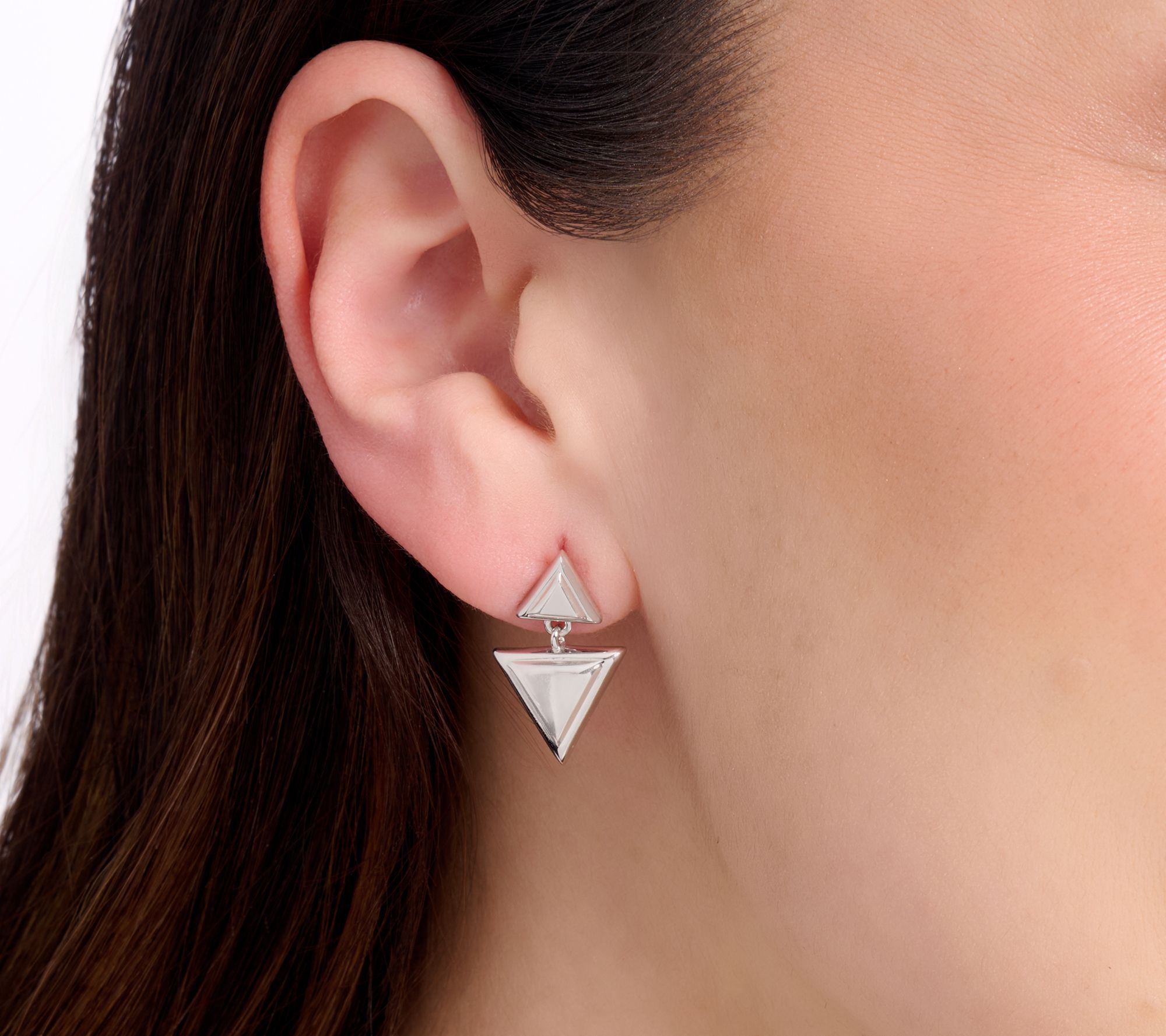 Christian James by Scott Grimes Sterling Silver Life Drop Earrings