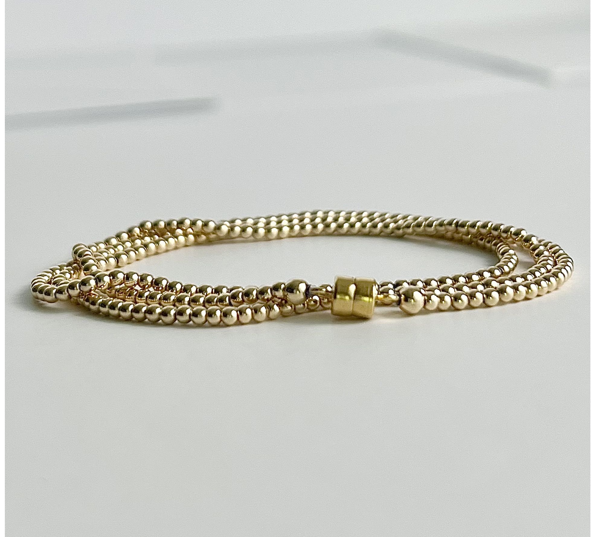 MaeMarie Wraps Heart of Gold Wrap Bracelet, 14KGold