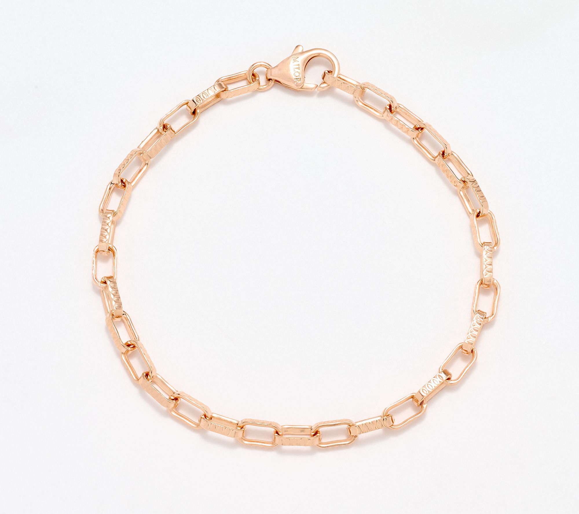 David Markstein Bronze Premiere Luxe Paper Clip Bracelet