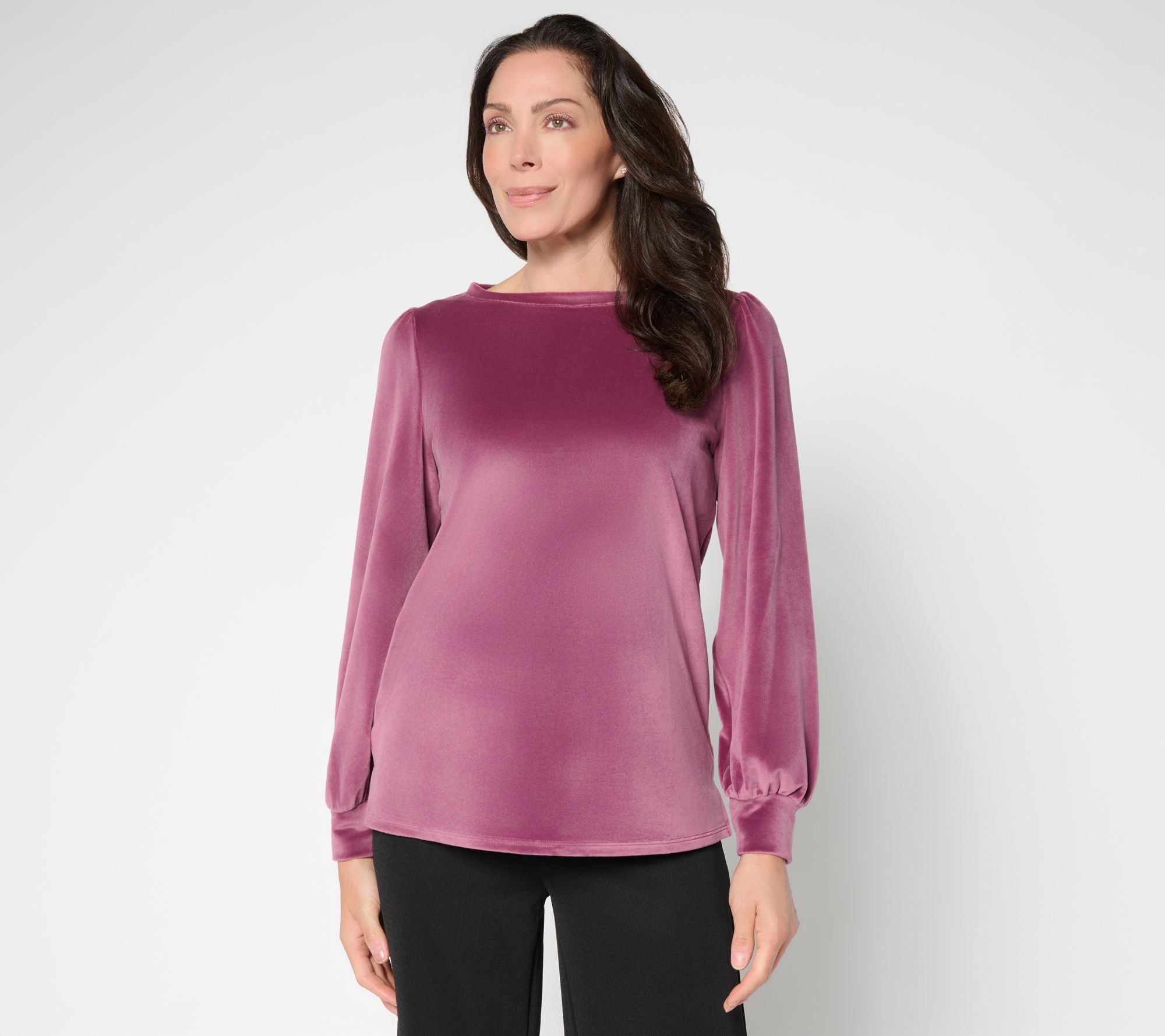 Belle by Kim Gravel Belleour Blouson Sleeve Top