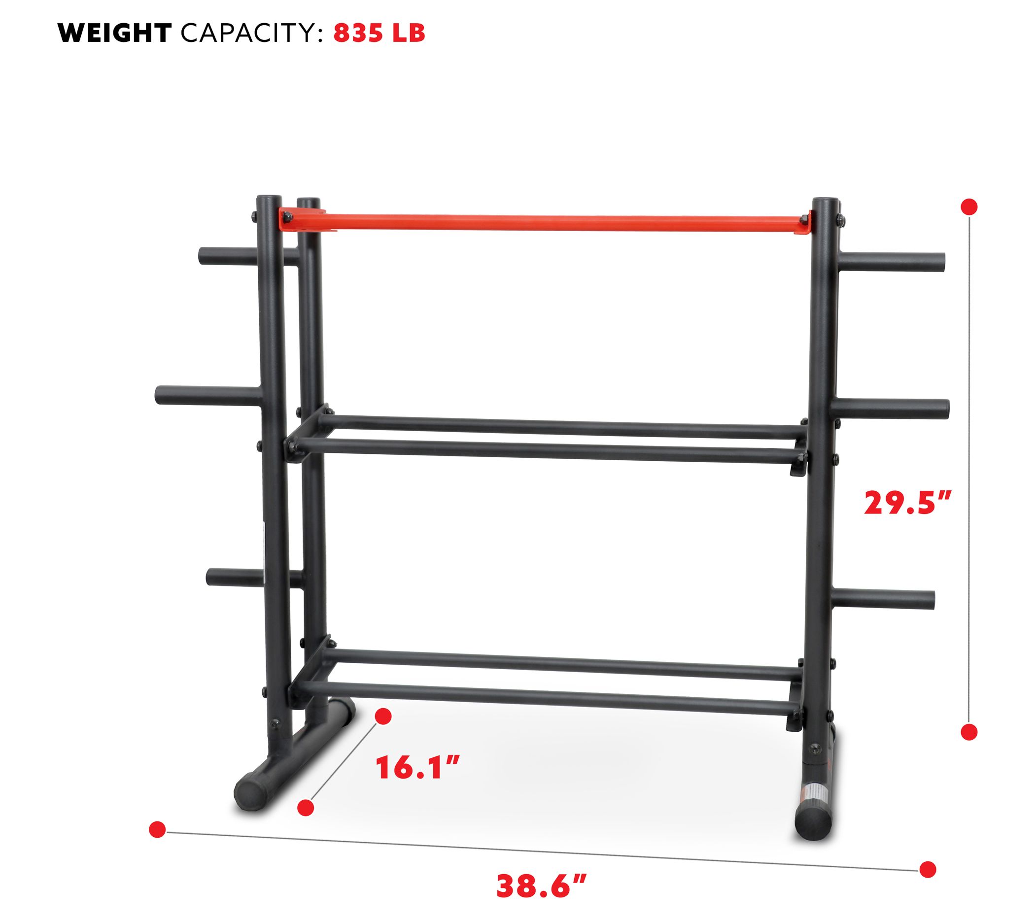 Sunny Health Fitness Multi-Weight Storage RackSF-XF921036