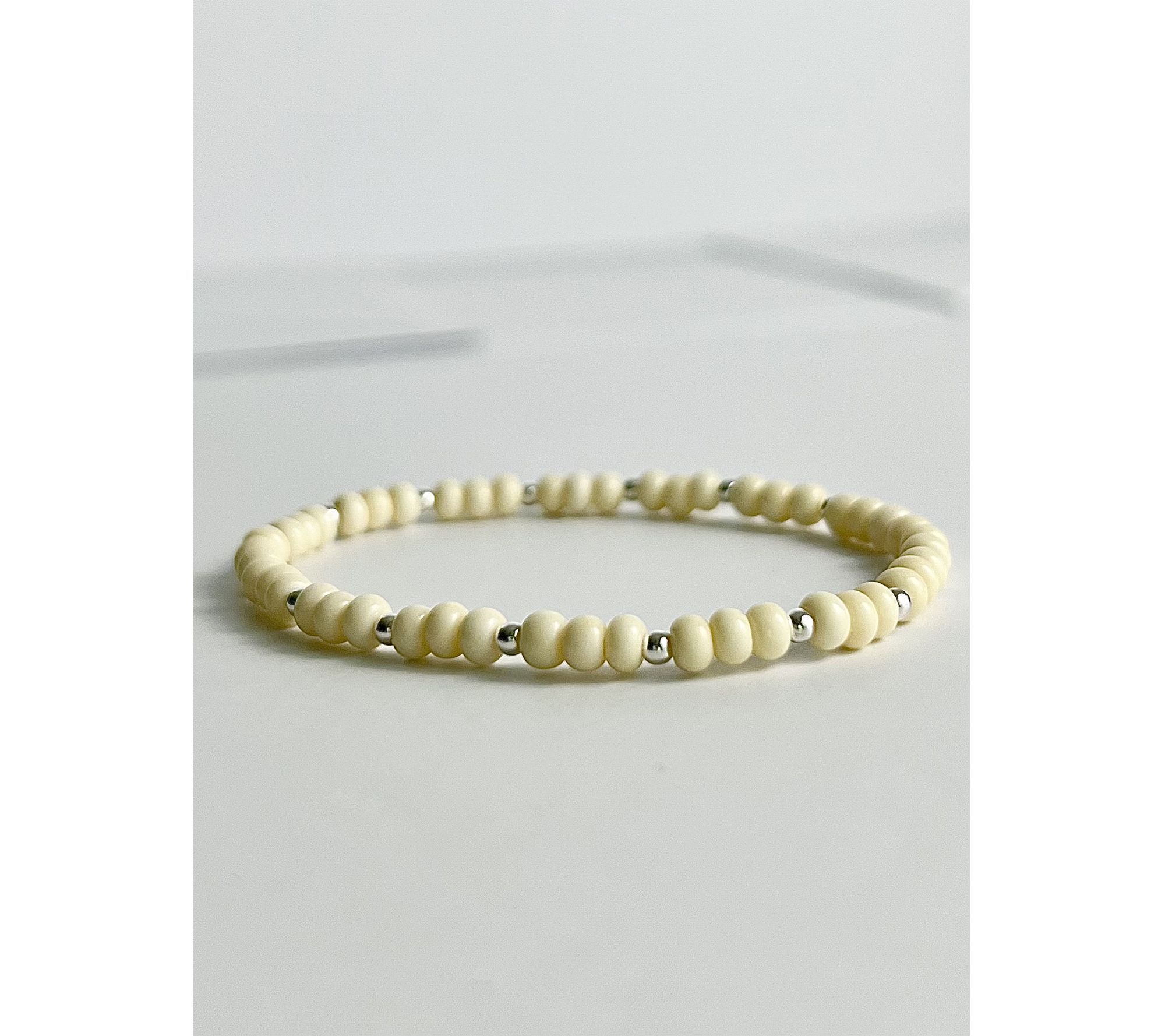 MaeMarie Wraps Butter Bubble Slip On Bracelet,Sterling